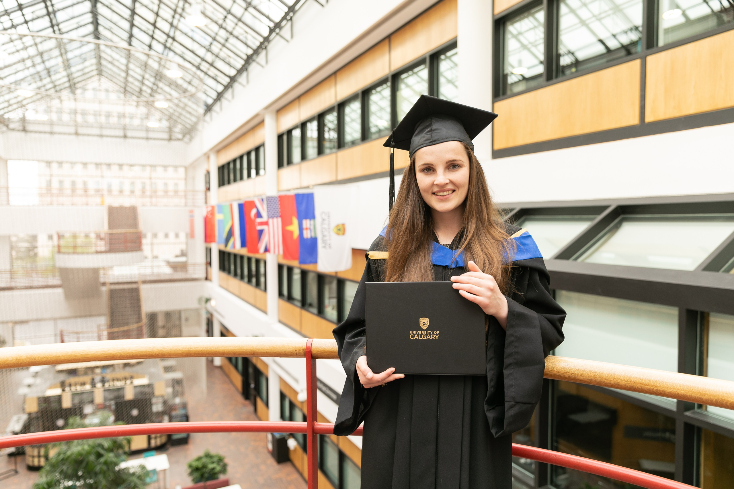 Graduation — Kelsey — University of Calgary. Fotografía accesible en Calgary