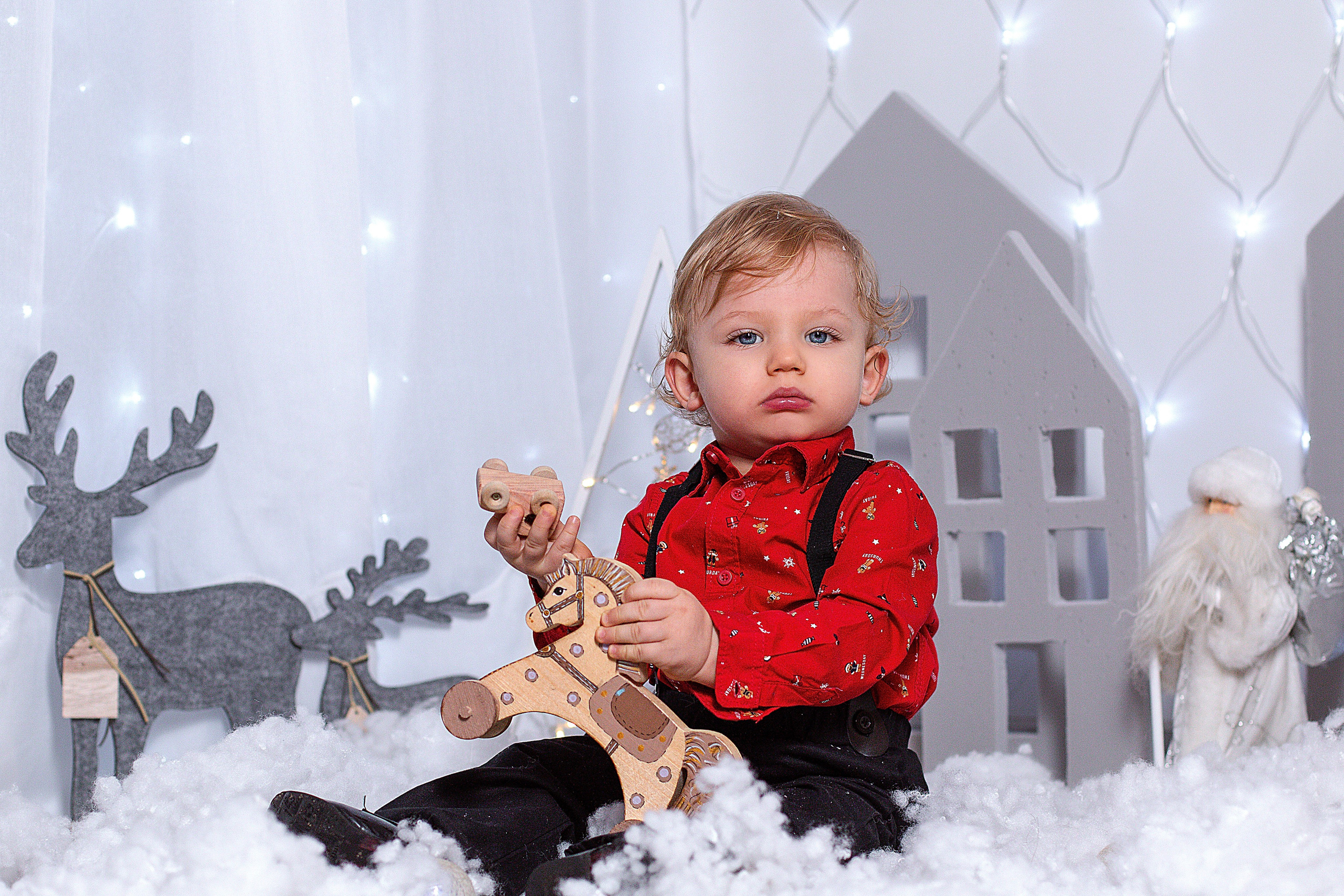 Новый год в студии. Детский и семейный фотограф в г. Бельцы