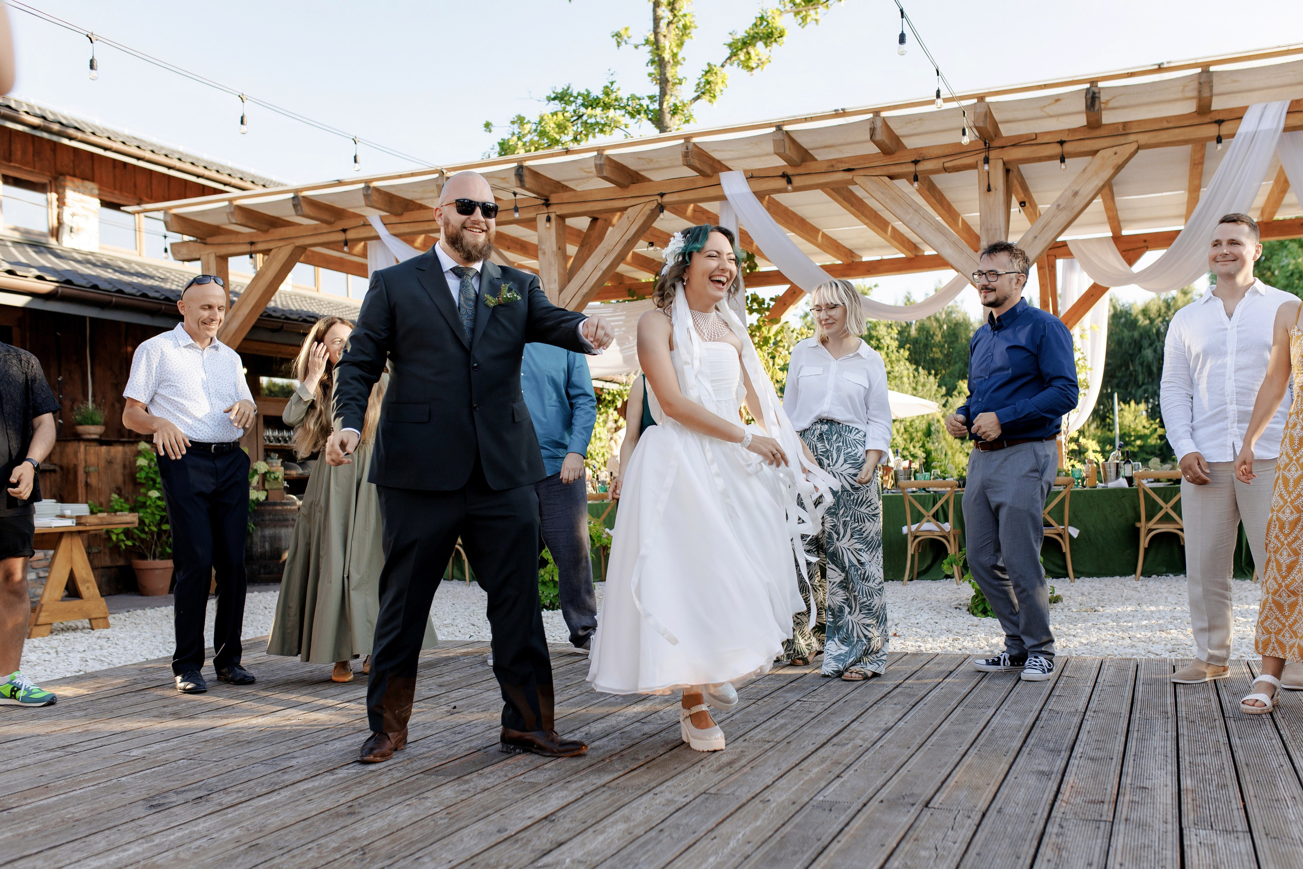 Janina & Wladek. Dworzyszcze Wola. 23.07.2025. Fotograf ślubny i rodzinny w Krakowie Yana Klymova