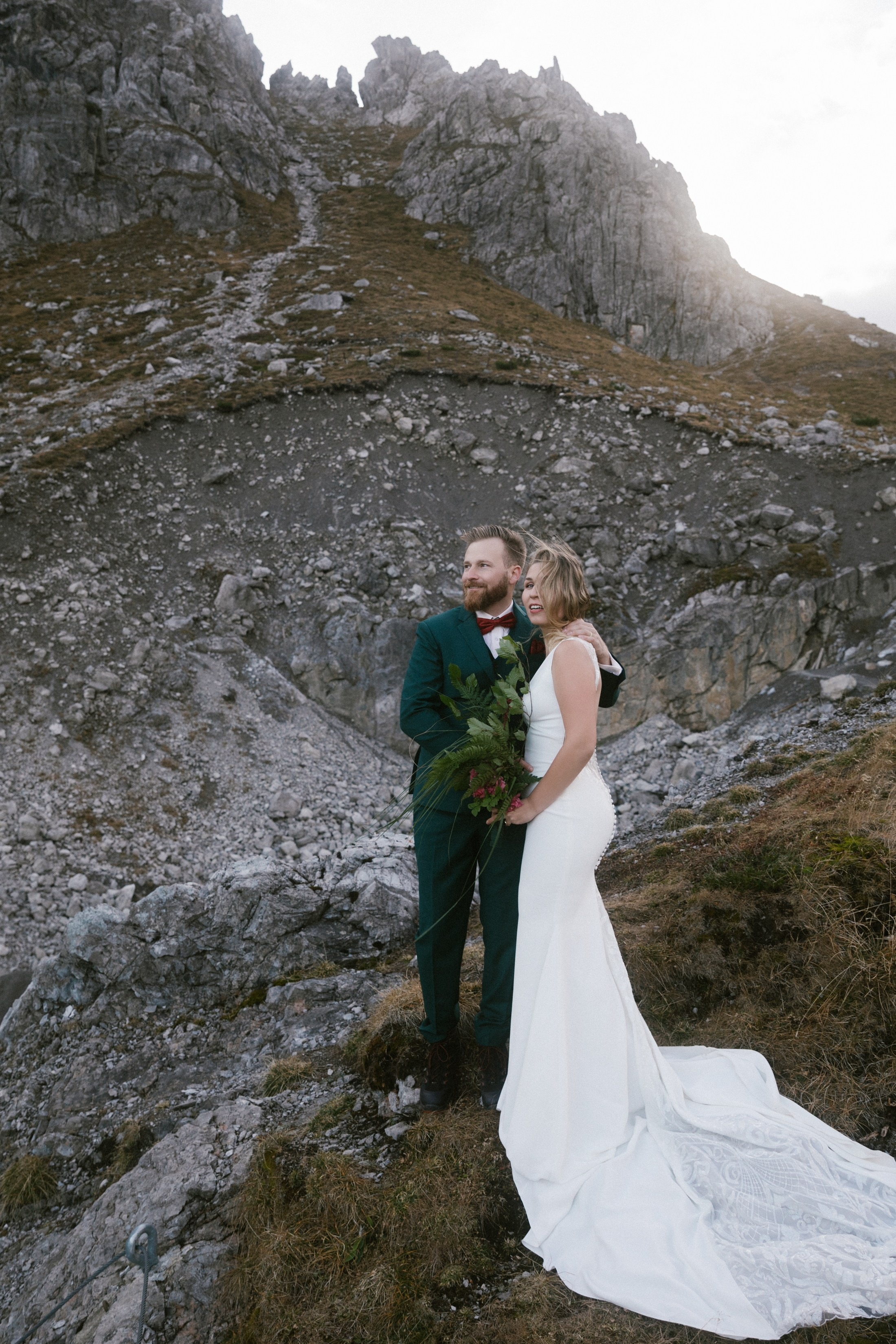 After Wedding Lünersee & Weißensberger Kapelle | Hochzeitsfotografie. Hochzeitsfotograf Bodensee & Allgäu | Liliana Berkut