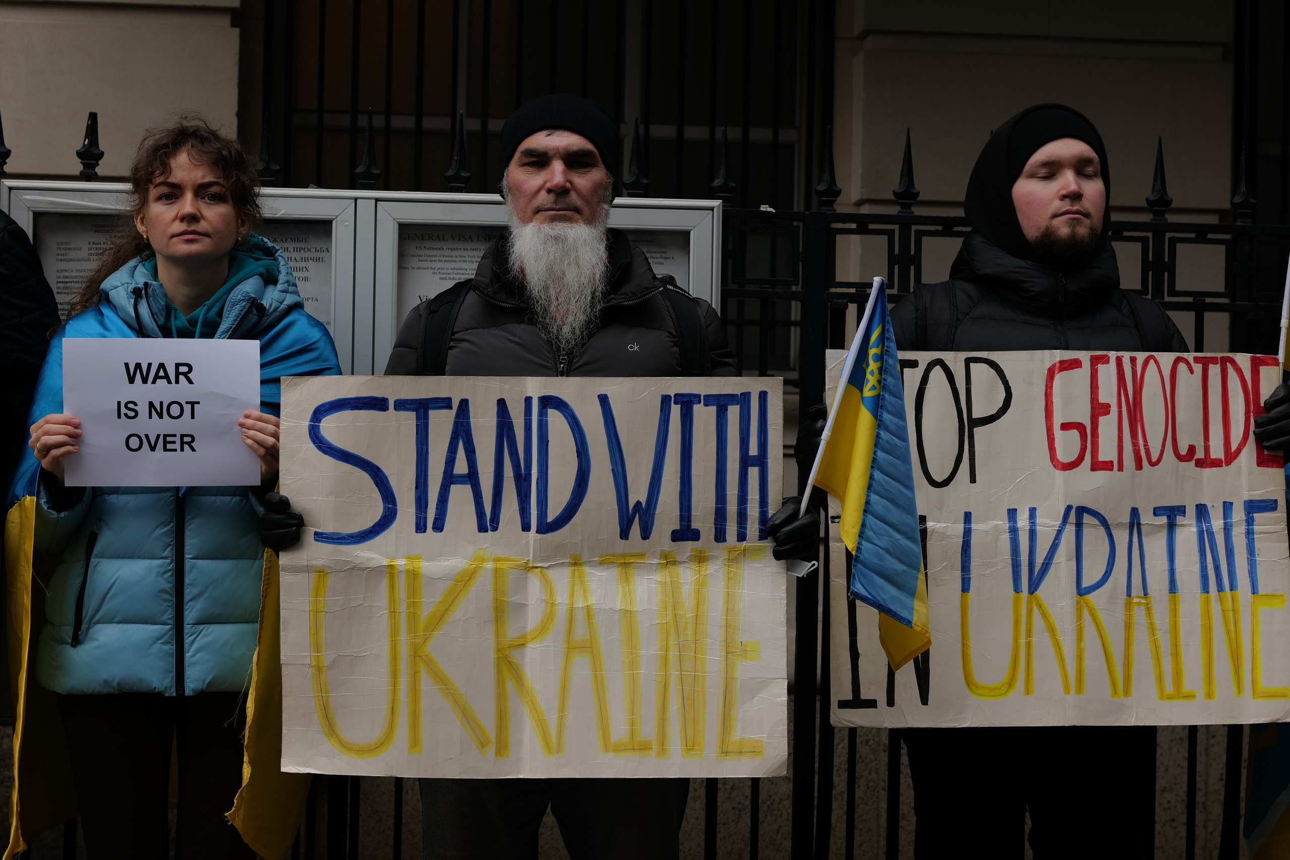Rallies of team Navalny NY. Photographer New York / Los Angeles