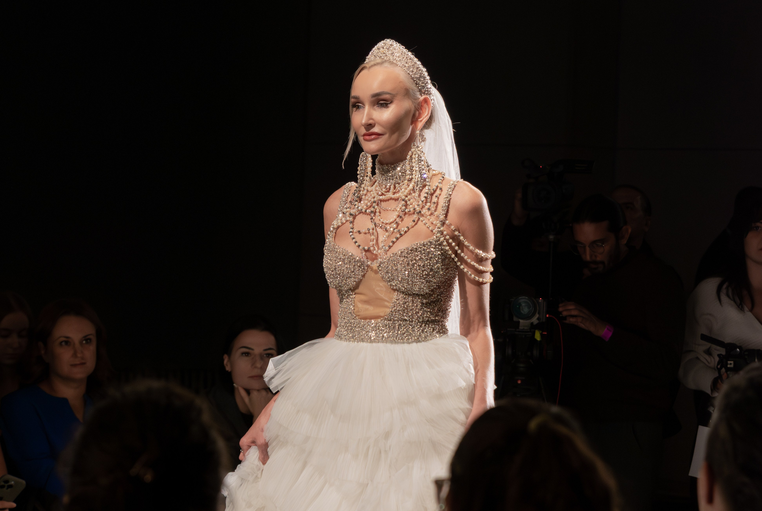 SERBIA FASHION WEEK 2025 / Woven Destinies” collection Designer: Katrina Ivanyushkina. Victoria Fedoseenko. Photographer from Serbia