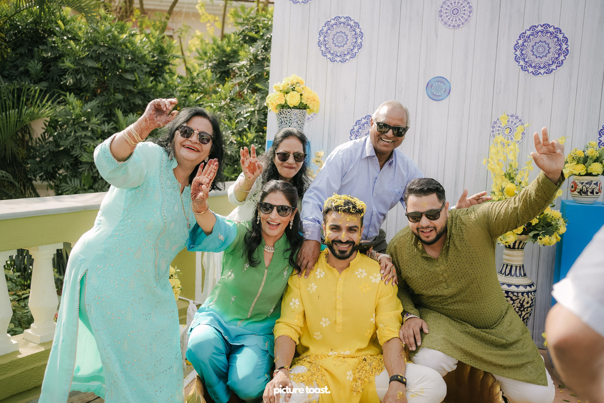 Haldi Hues Ft. Baebie & Goyal. Fine art Wedding Photographers in India & Canada