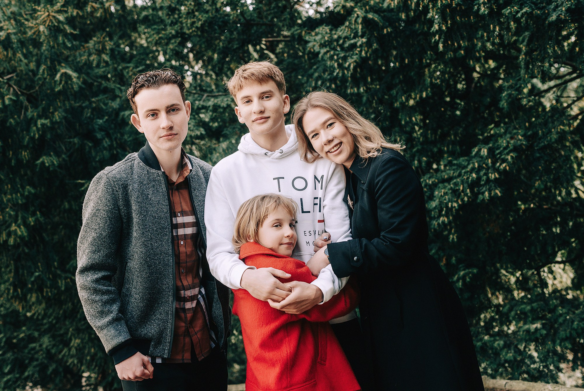 Наталья с семьей. Family and wedding photographer in Prague Natalia Fedori