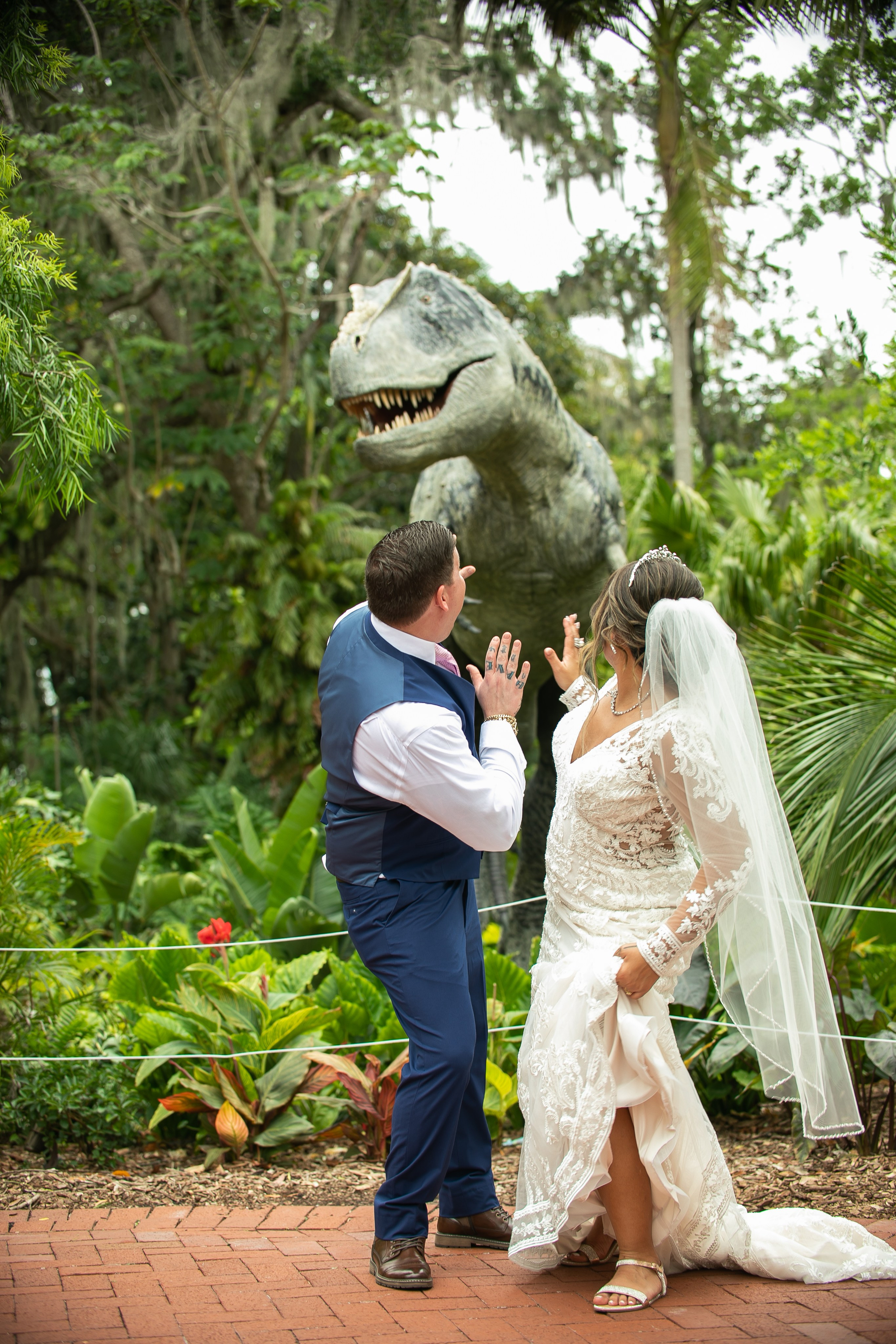 Wedding in The Lue Gardens intimate wedding photography. Lana Photography — Wedding & Family Photographer in Florida & Beyond