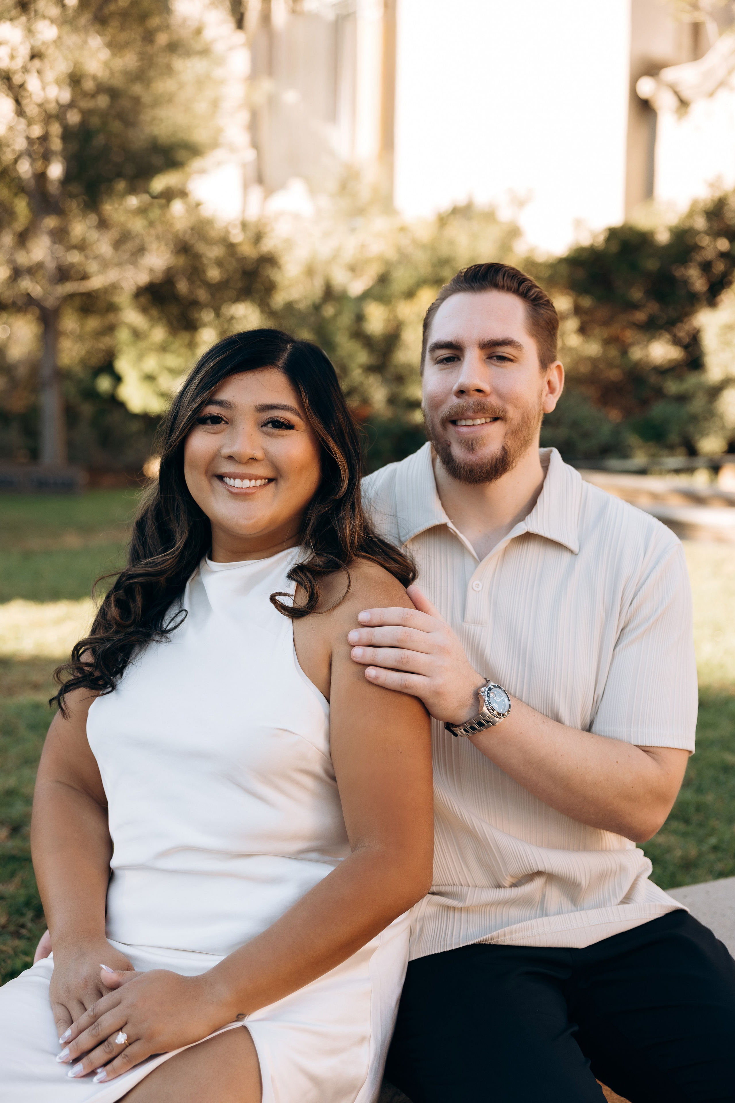 Jenn and Vince. Wedding and family photographer San Diego