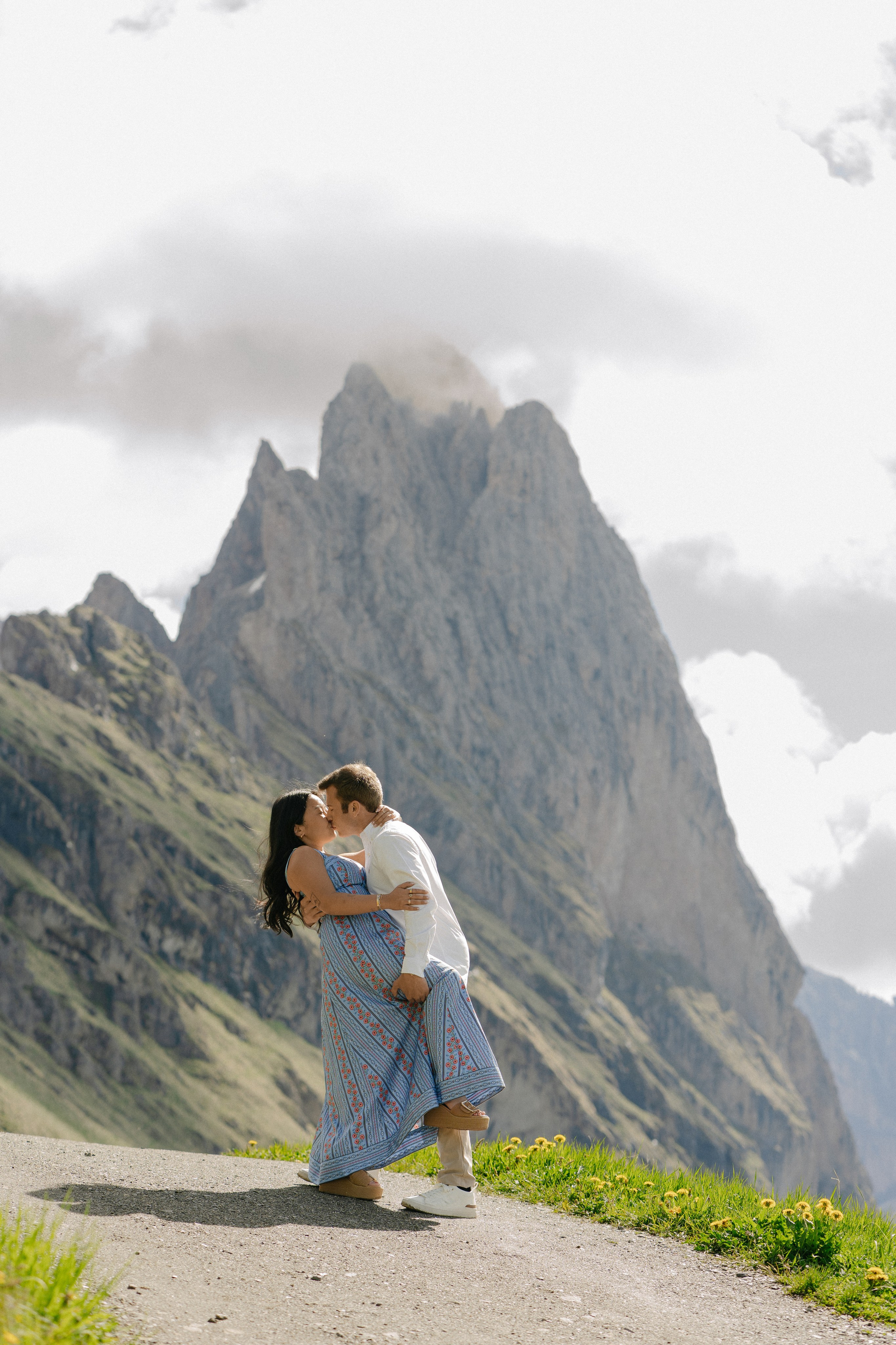 M & J (Seceda, Dolomites, Italy). Marriage Proposal Photographer in Verona, Lake Garda and Dolomites| Diana Fedrigo