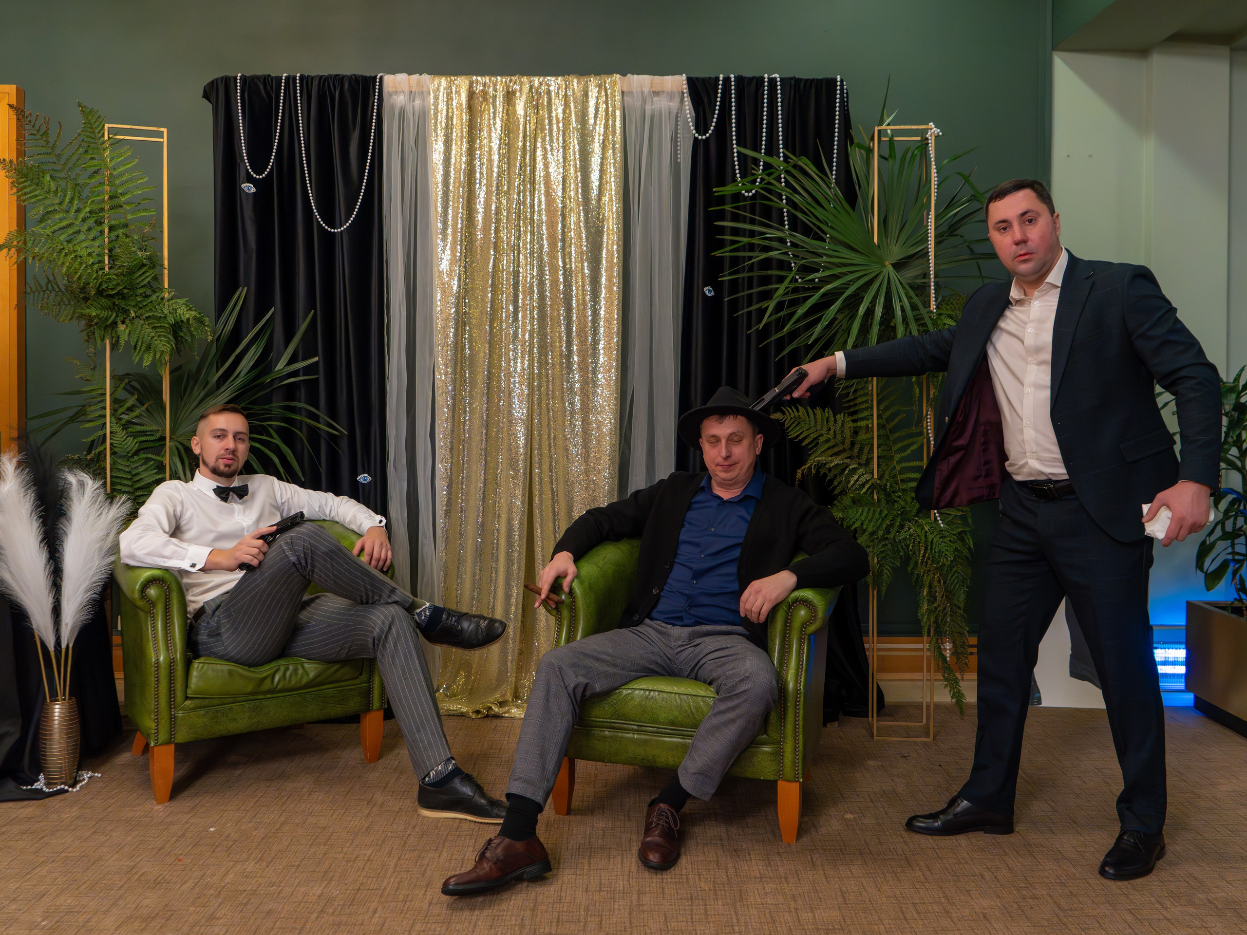 Новый год в стиле Great Gatsby. Репортажный фотограф в Красной Поляне и Сочи Павлюченко Екатерина