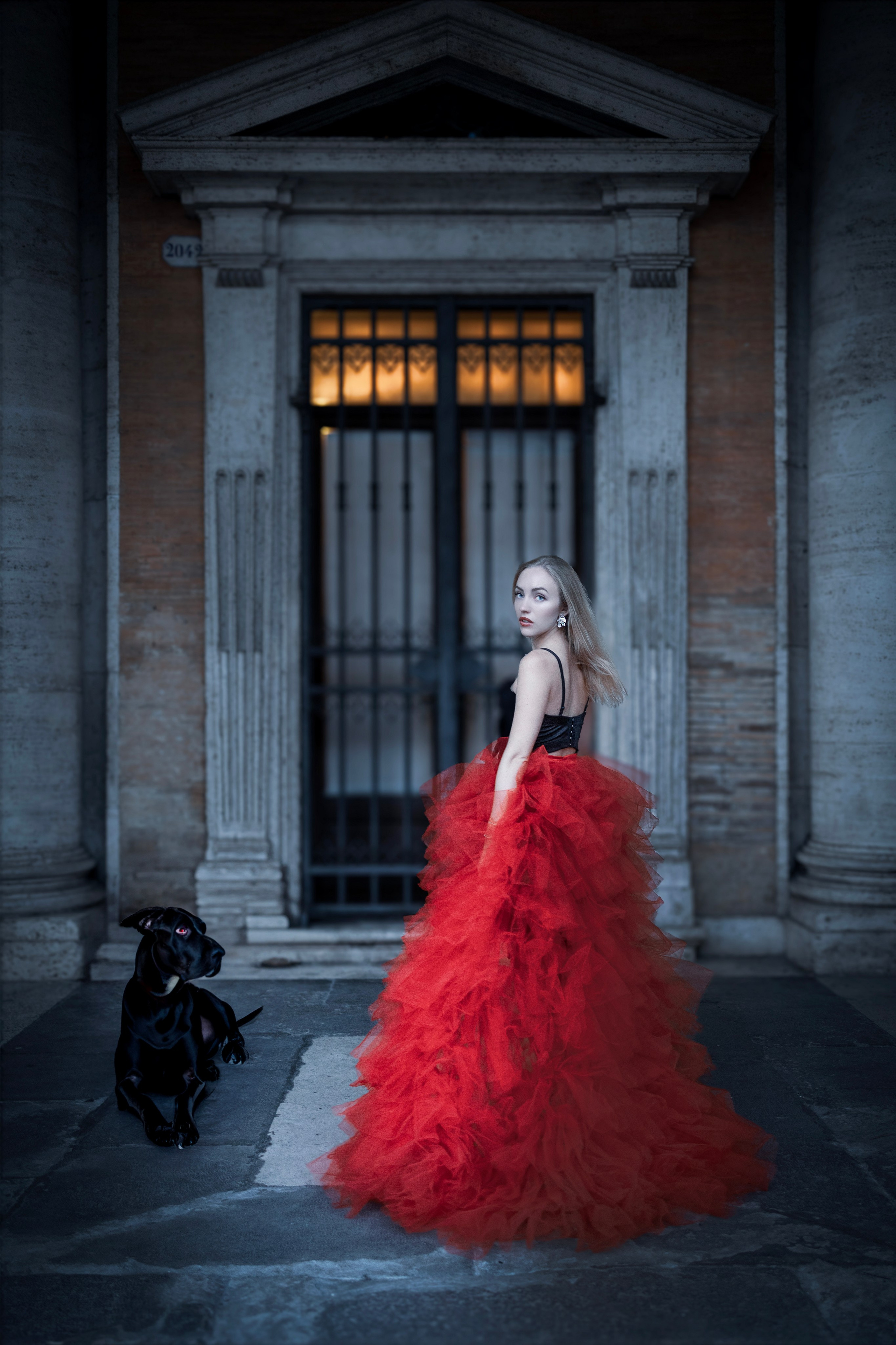 Long dresses shooting. Photographer in Munich