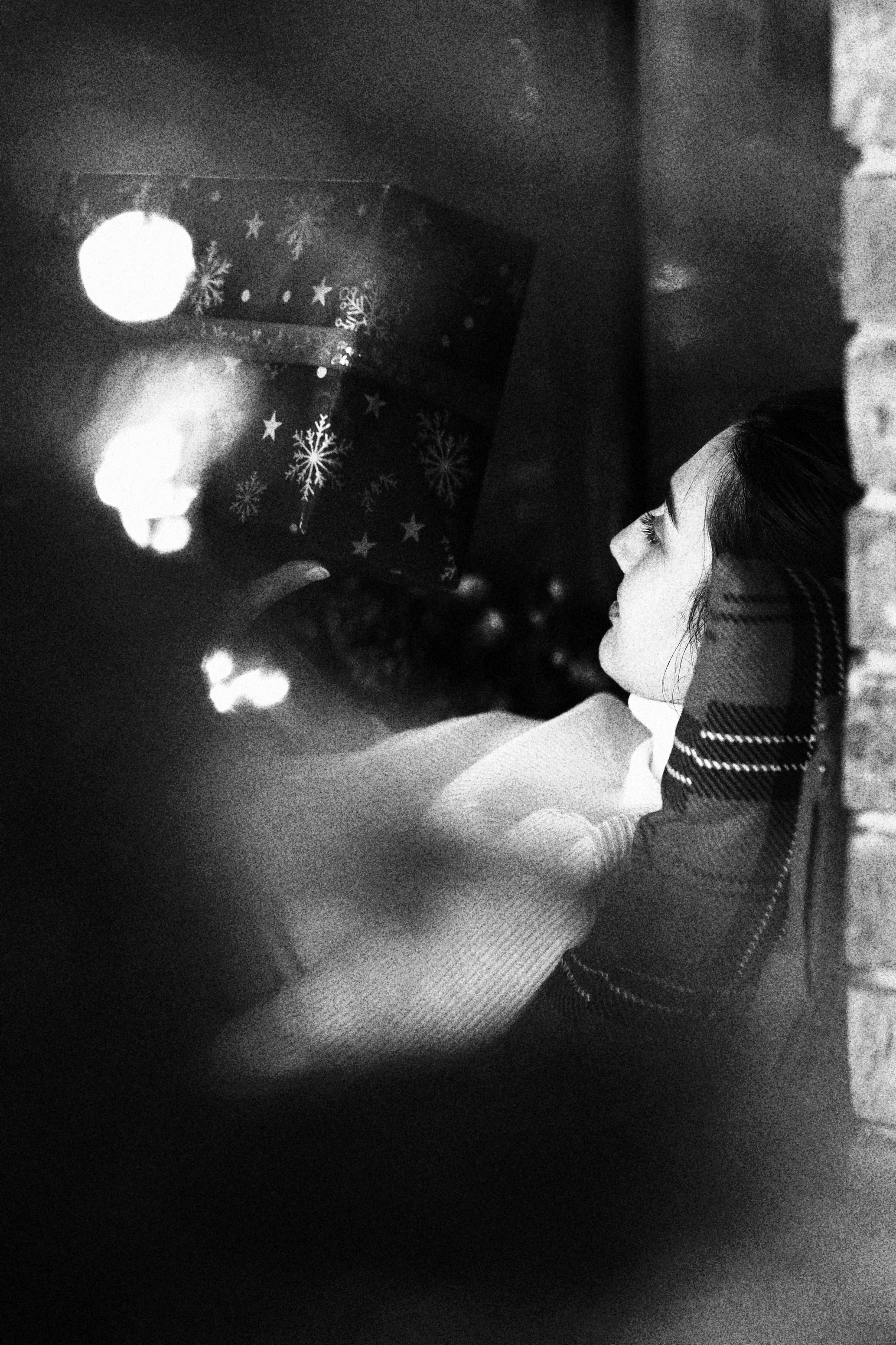 Eva / Christmas Story. BNW Around Photography