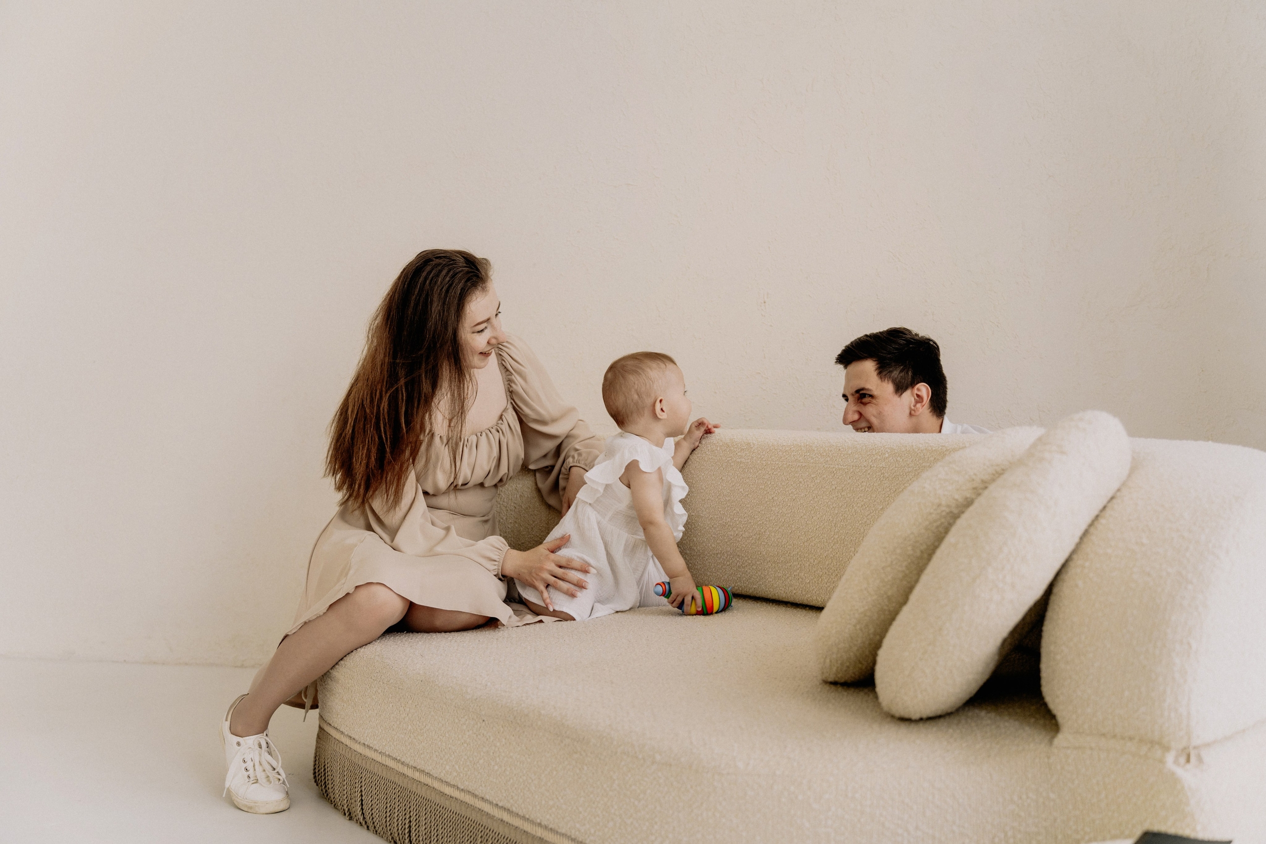 Yura, Irene and Ilona, 1st year at home. Wedding and family photographer and videographer PA, NJ, NY, DE, MD