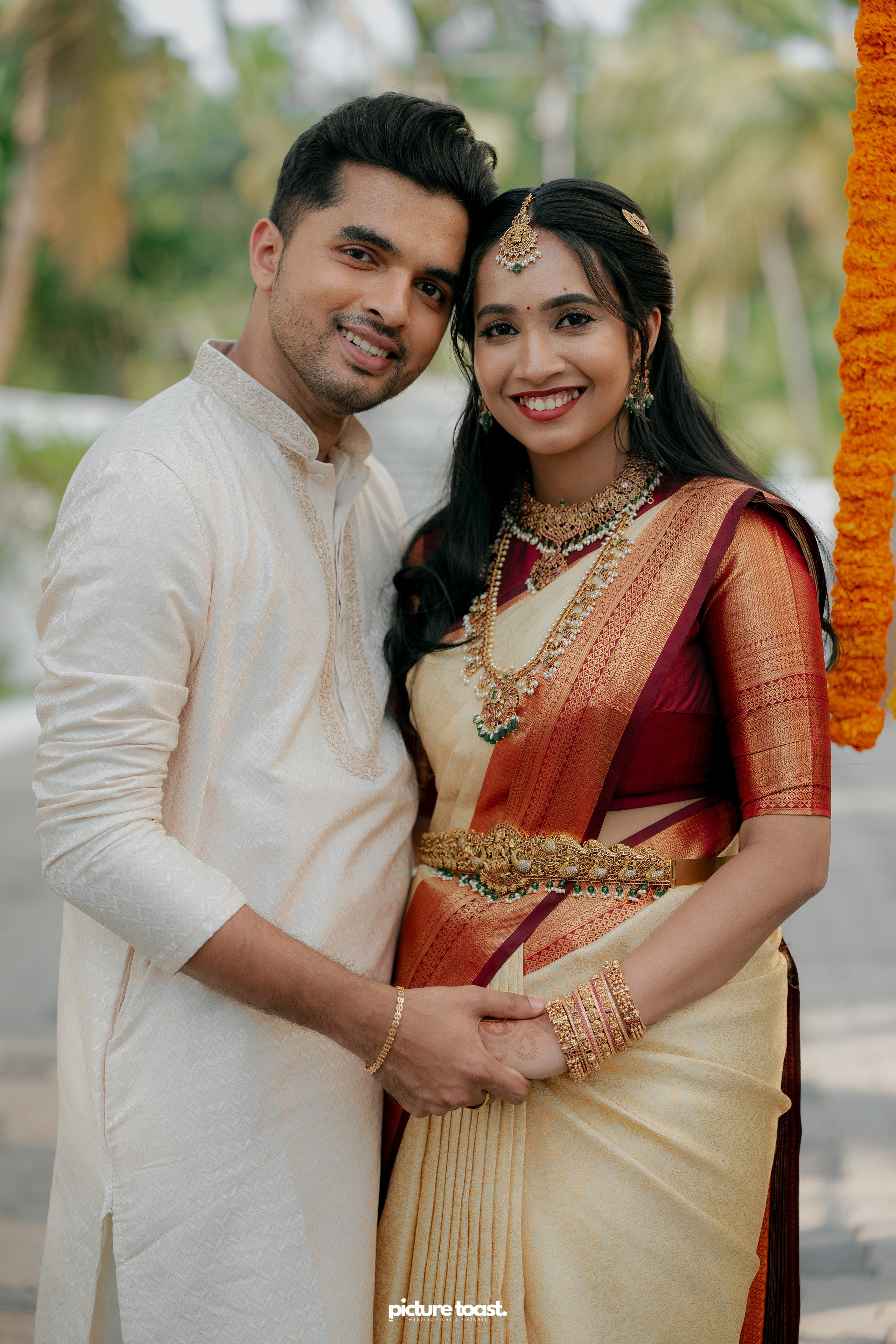 Traditional Kerala Hindu Wedding. Fine art Wedding Photographers in India & Canada