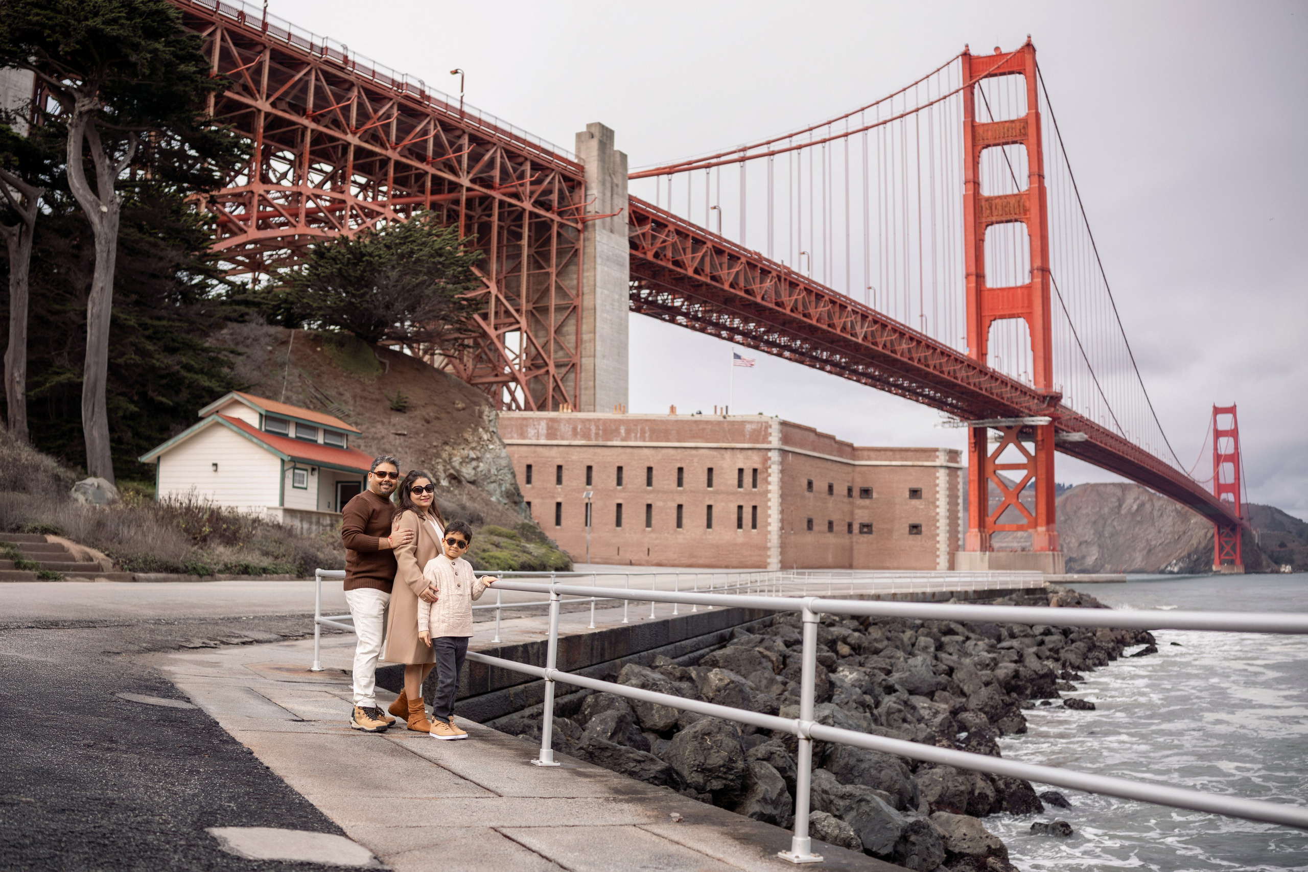 Golden Gate Bridge. Bay Area Photographer: family, maternity, love story, wedding
