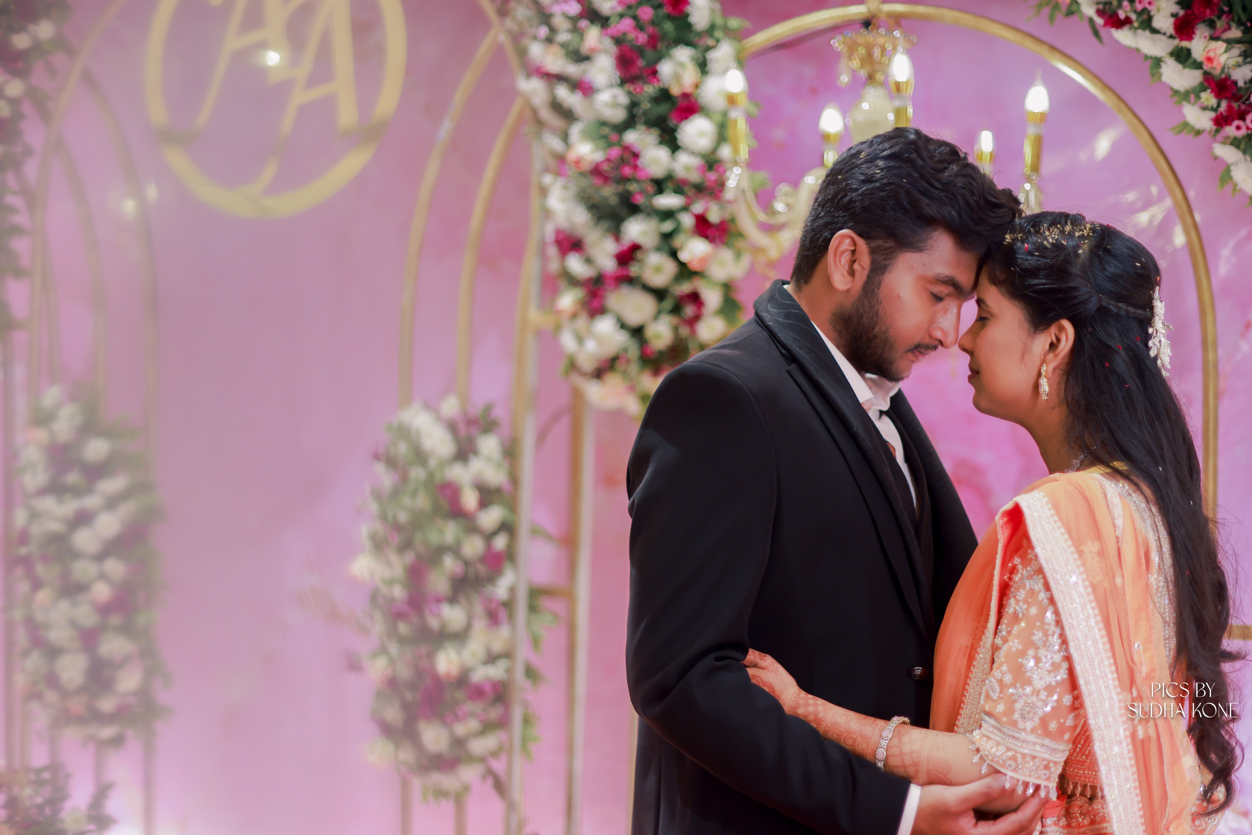 ARAVIND & ANANYA RECEPTION. PIC BY SUDHAKONE