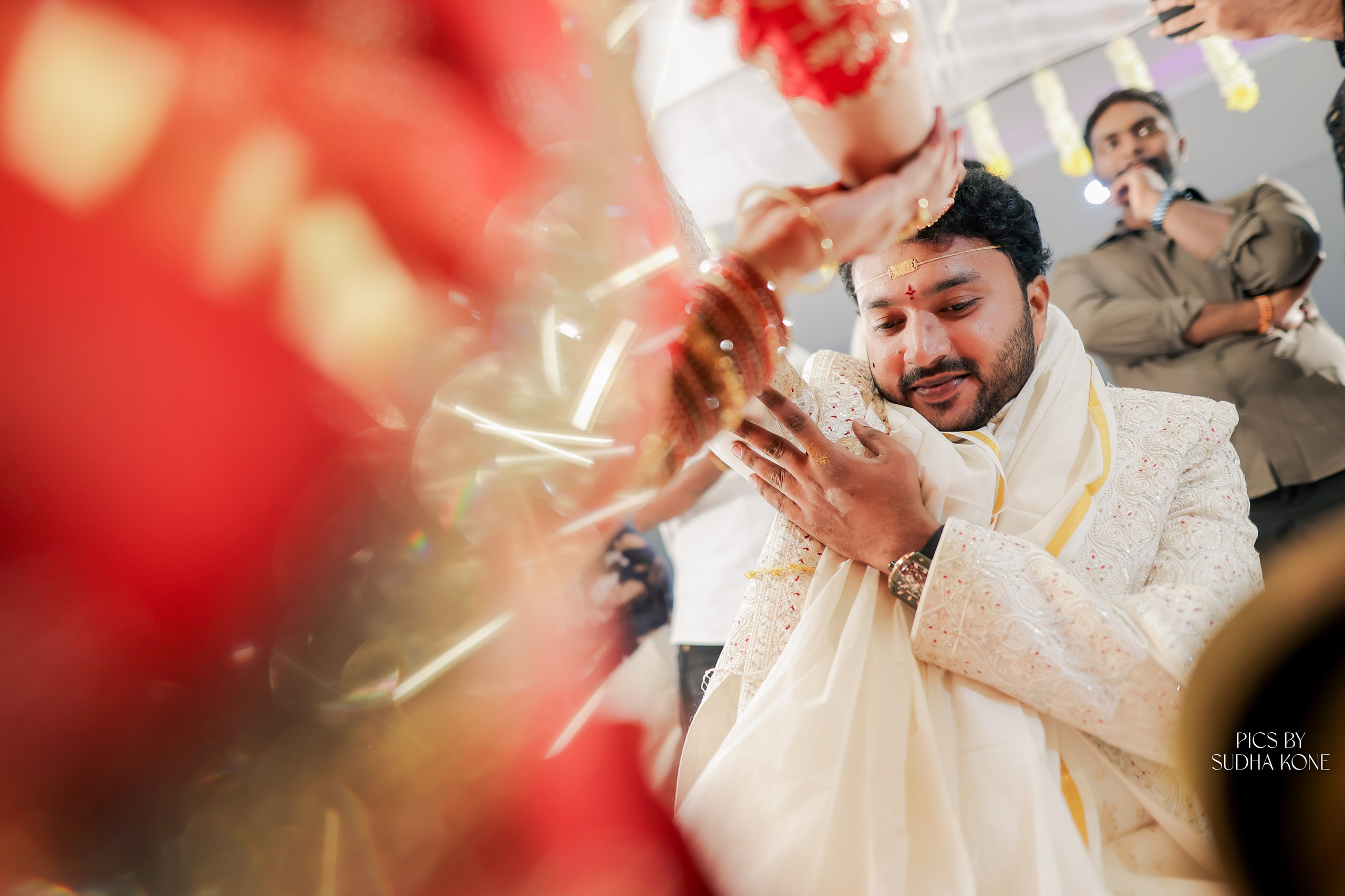 PRAVALIKA-VINEETH. PIC BY SUDHAKONE
