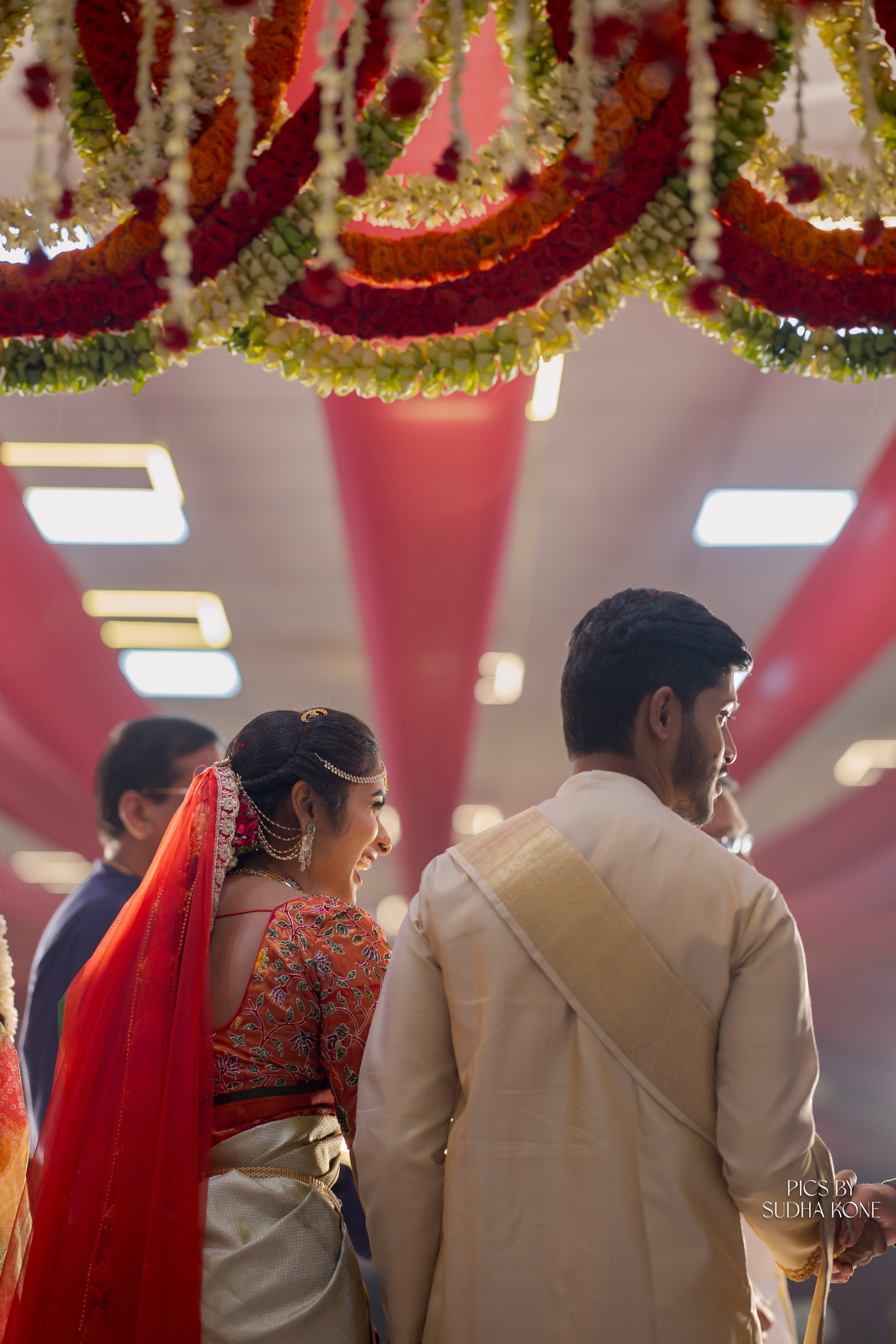 LASYA — NANDU WEDDING PICS. PIC BY SUDHAKONE