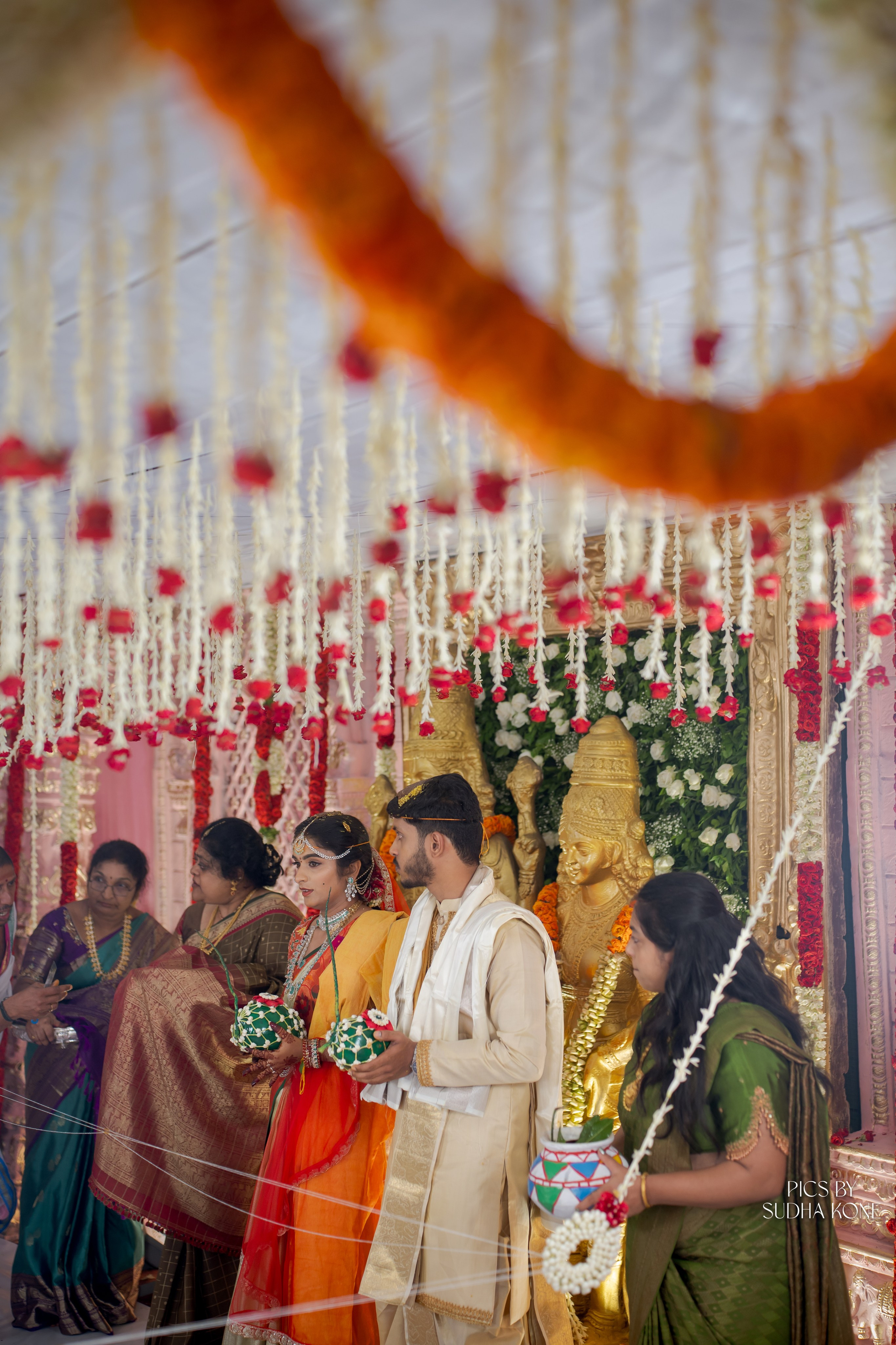 LASYA — NANDU WEDDING PICS. PIC BY SUDHAKONE