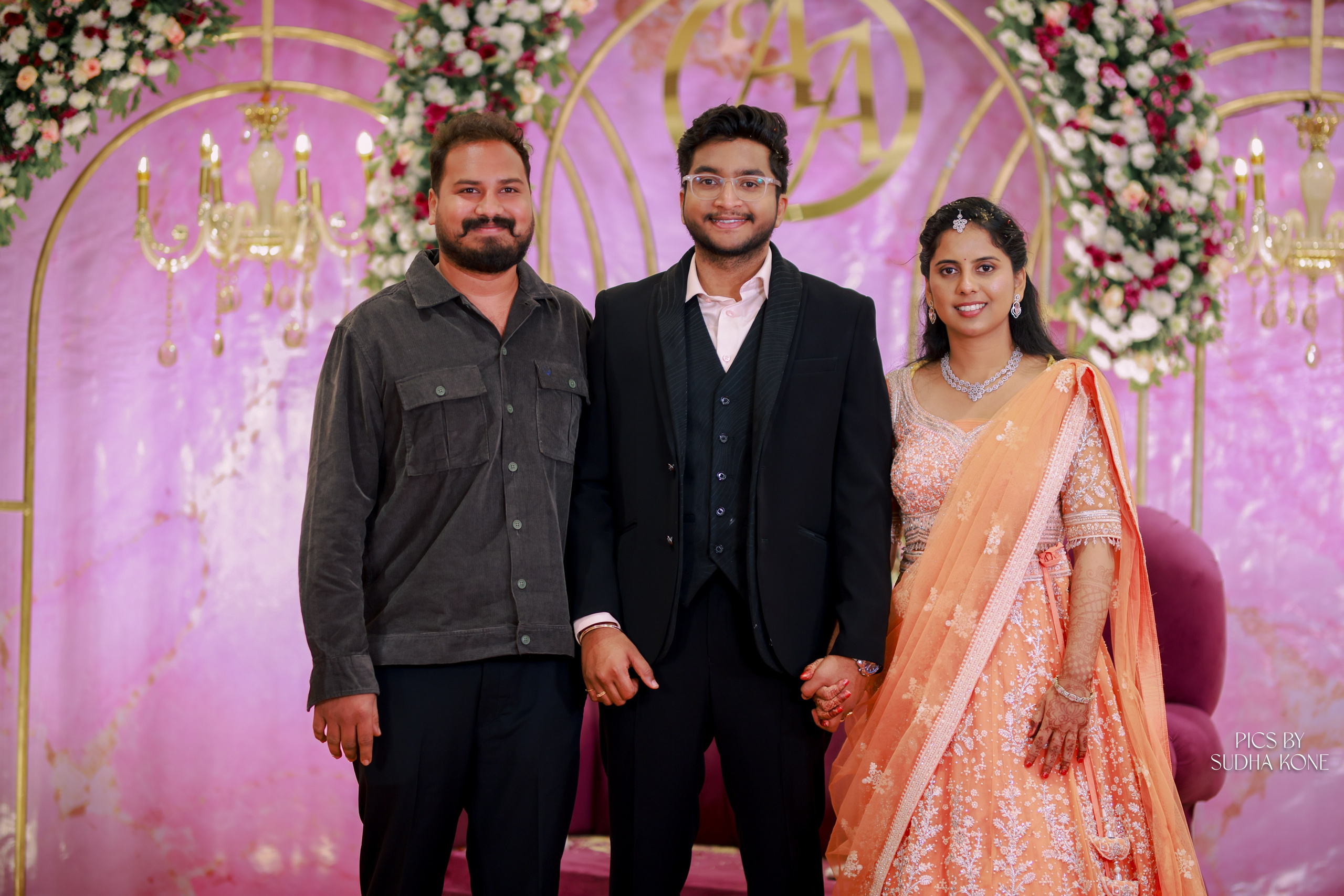 ARAVIND & ANANYA RECEPTION. PIC BY SUDHAKONE