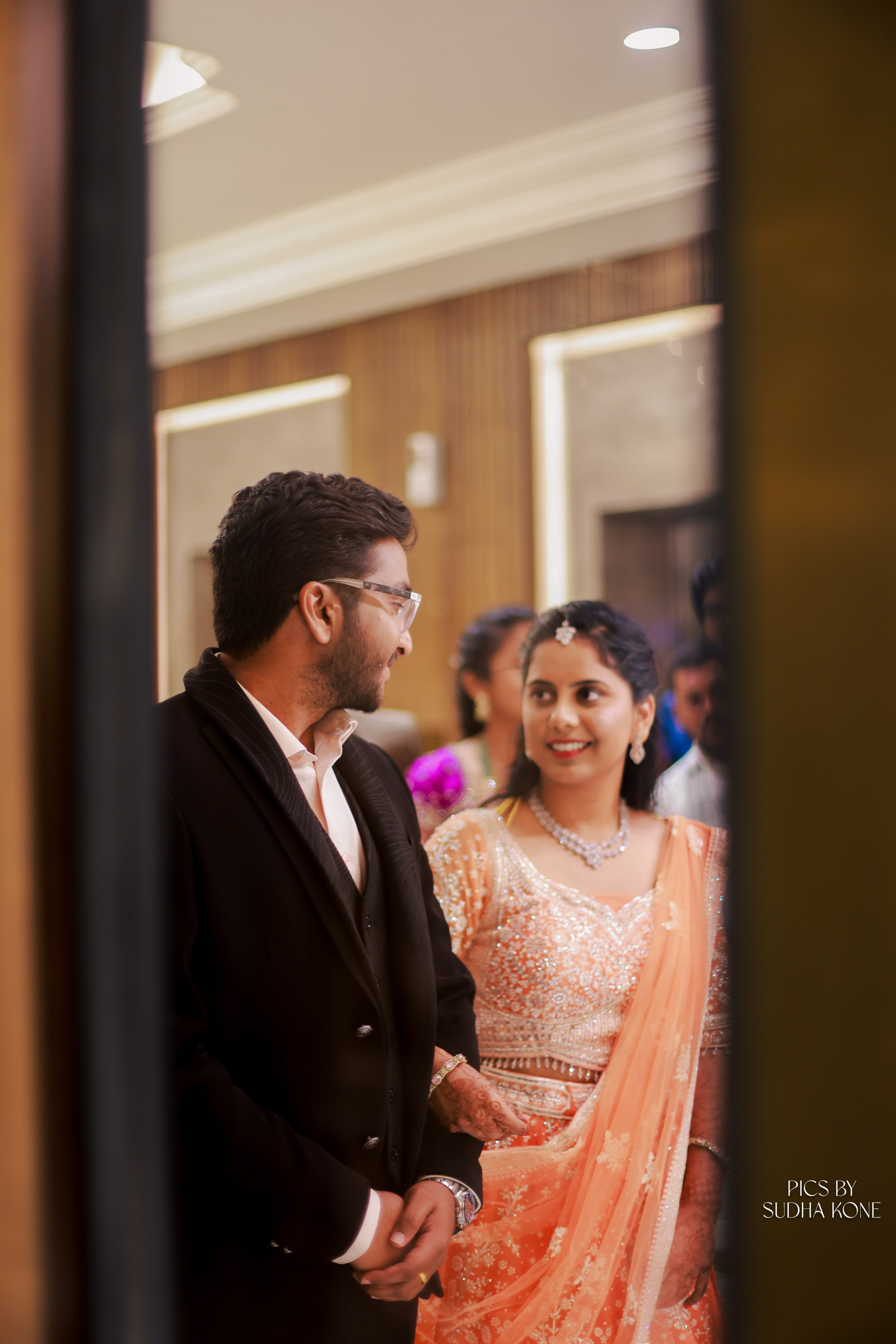 ARAVIND & ANANYA RECEPTION. PIC BY SUDHAKONE