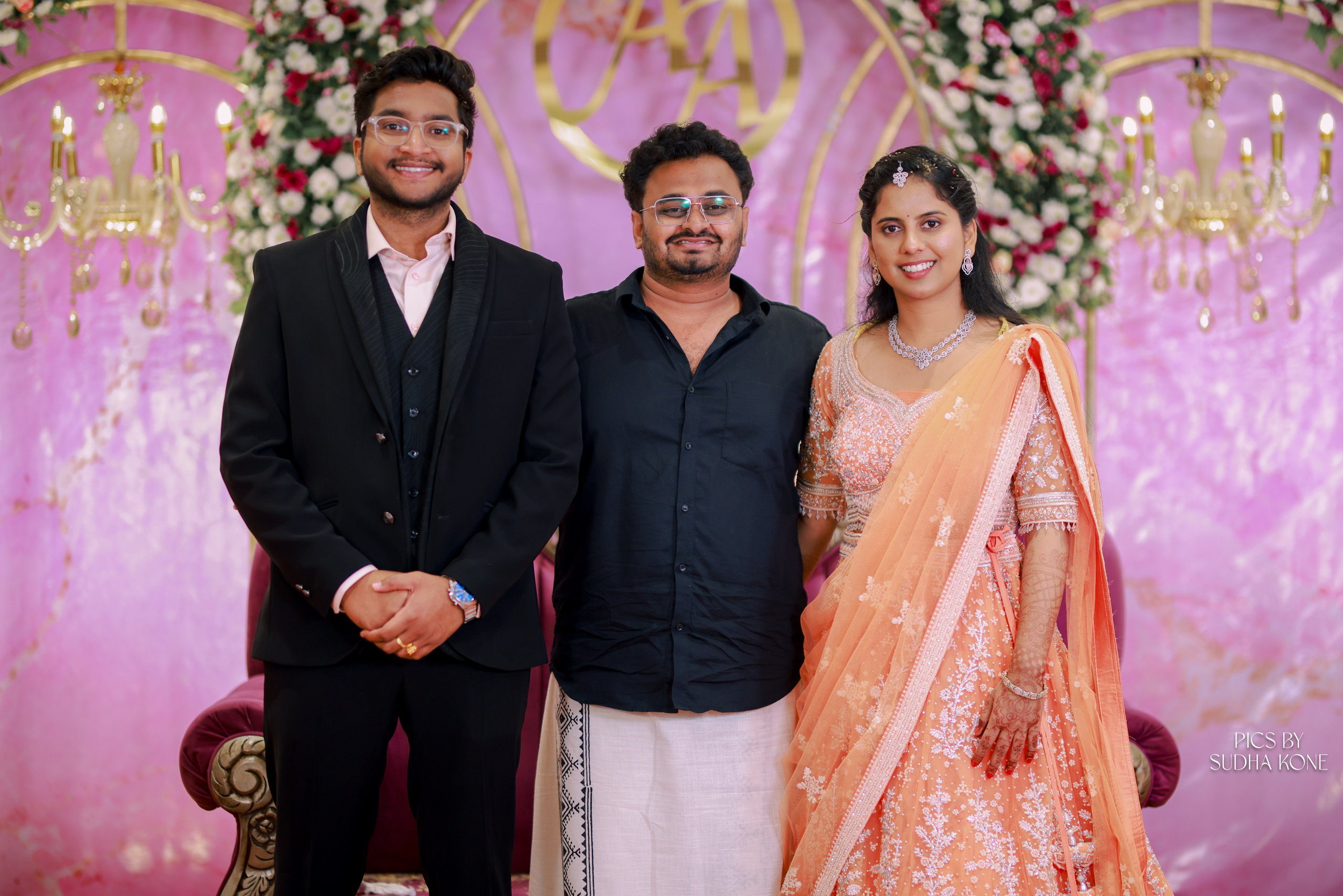 ARAVIND & ANANYA RECEPTION. PIC BY SUDHAKONE