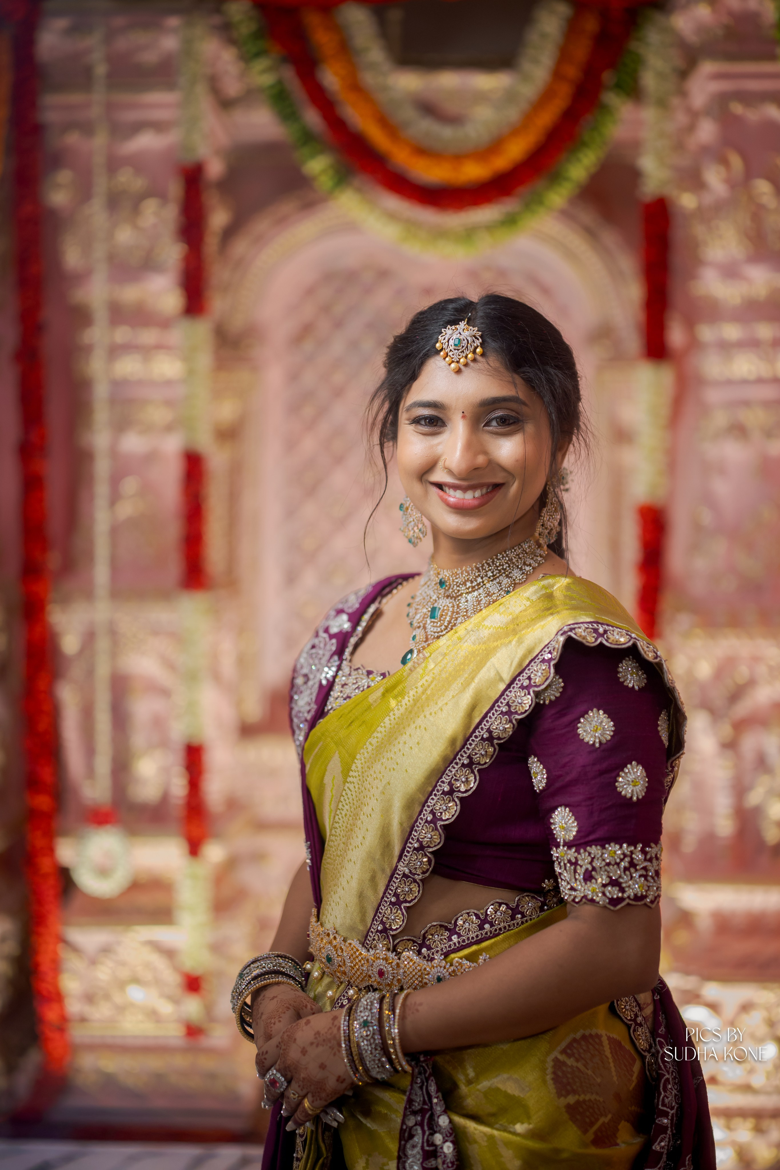 LASYA — NANDU WEDDING PICS. PIC BY SUDHAKONE