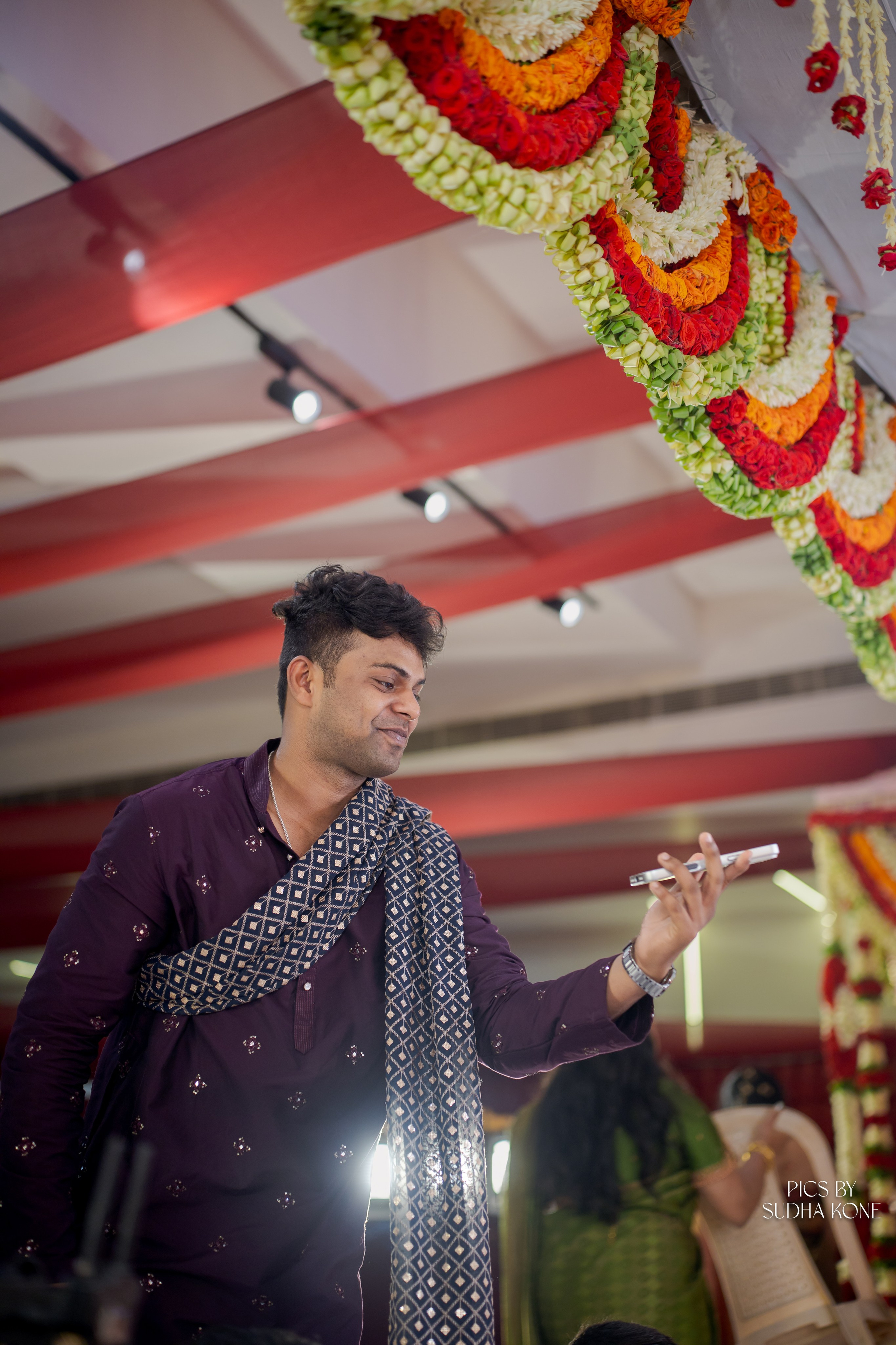 LASYA — NANDU WEDDING PICS. PIC BY SUDHAKONE
