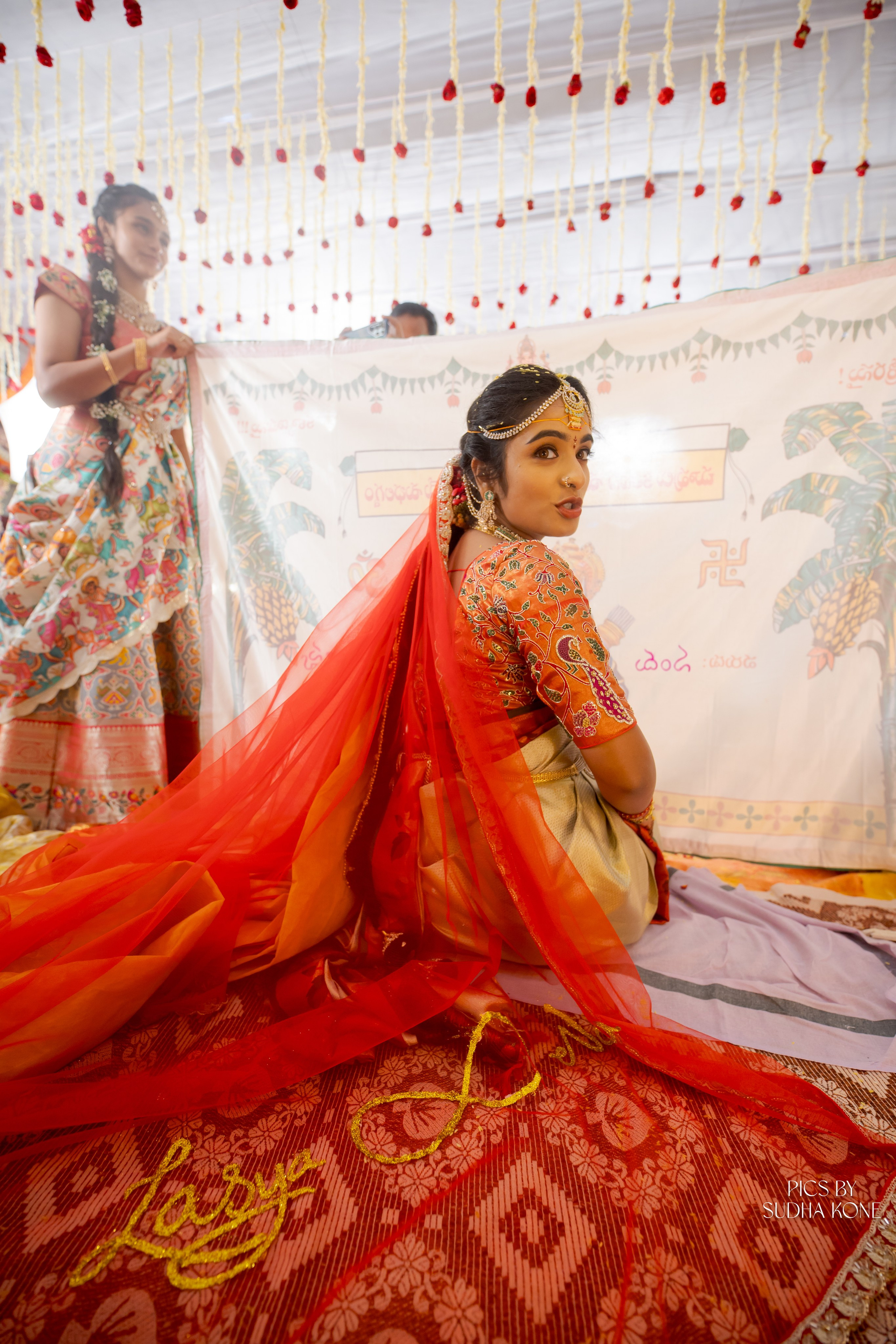 LASYA — NANDU WEDDING PICS. PIC BY SUDHAKONE