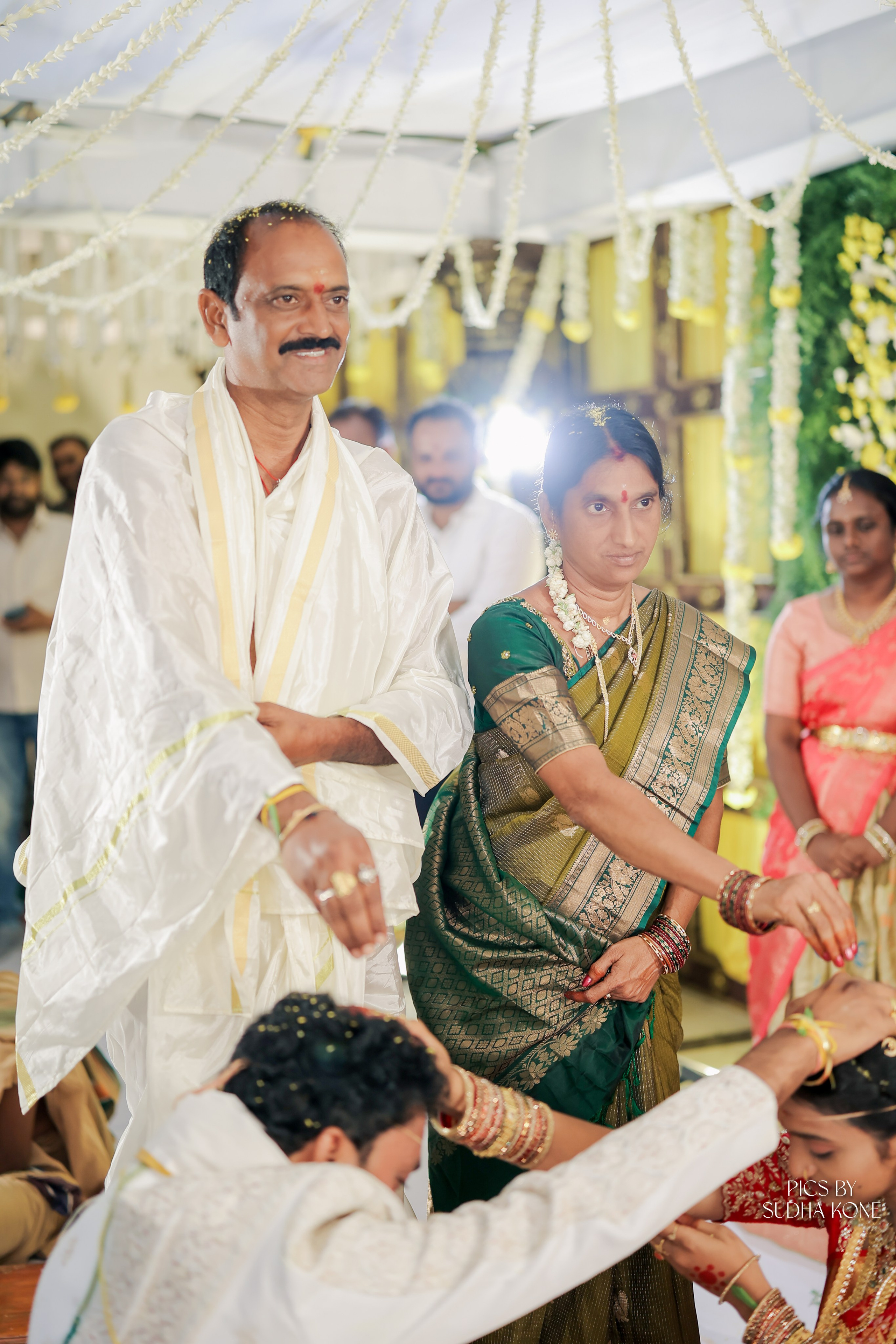 PRAVALIKA-VINEETH. PIC BY SUDHAKONE