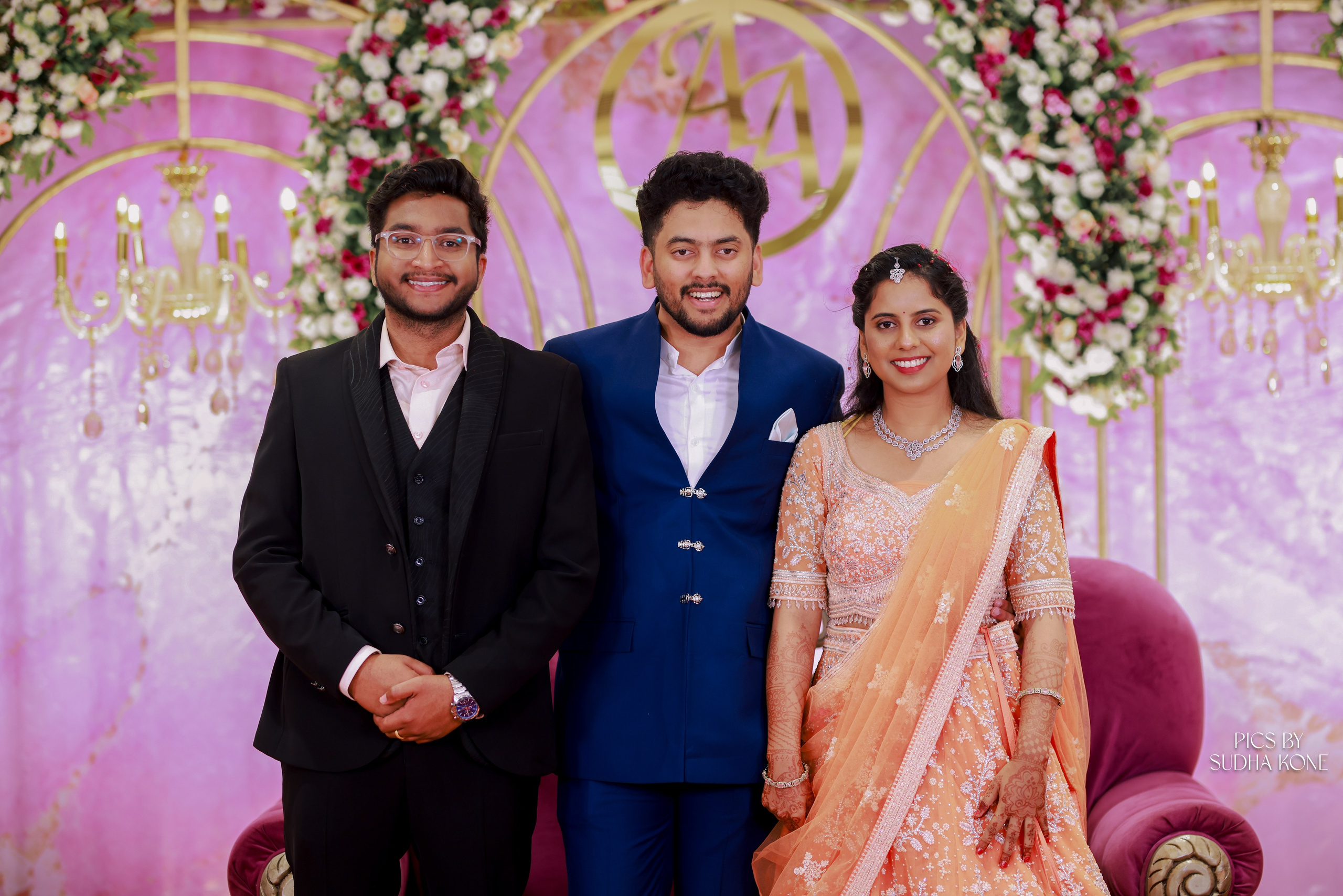 ARAVIND & ANANYA RECEPTION. PIC BY SUDHAKONE