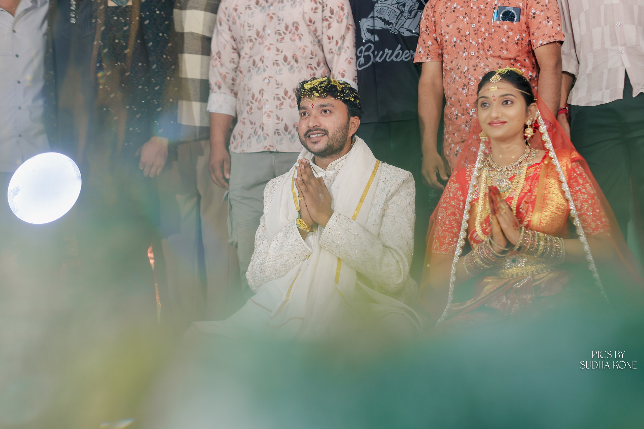 PRAVALIKA-VINEETH. PIC BY SUDHAKONE