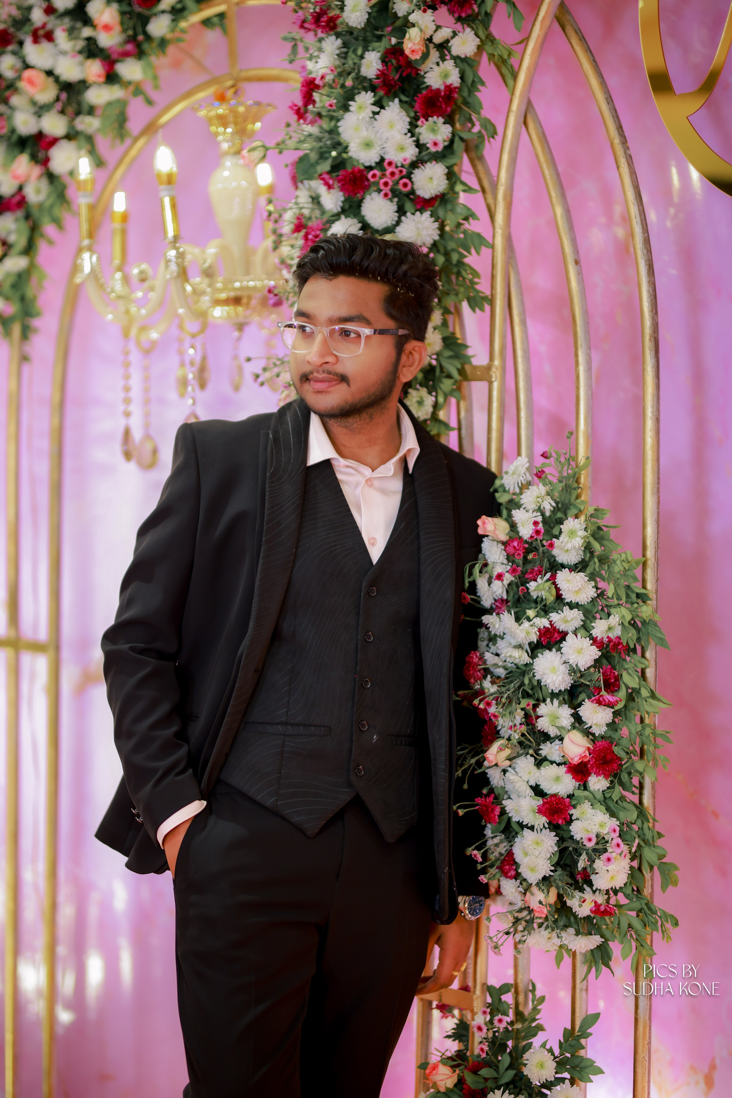 ARAVIND & ANANYA RECEPTION. PIC BY SUDHAKONE