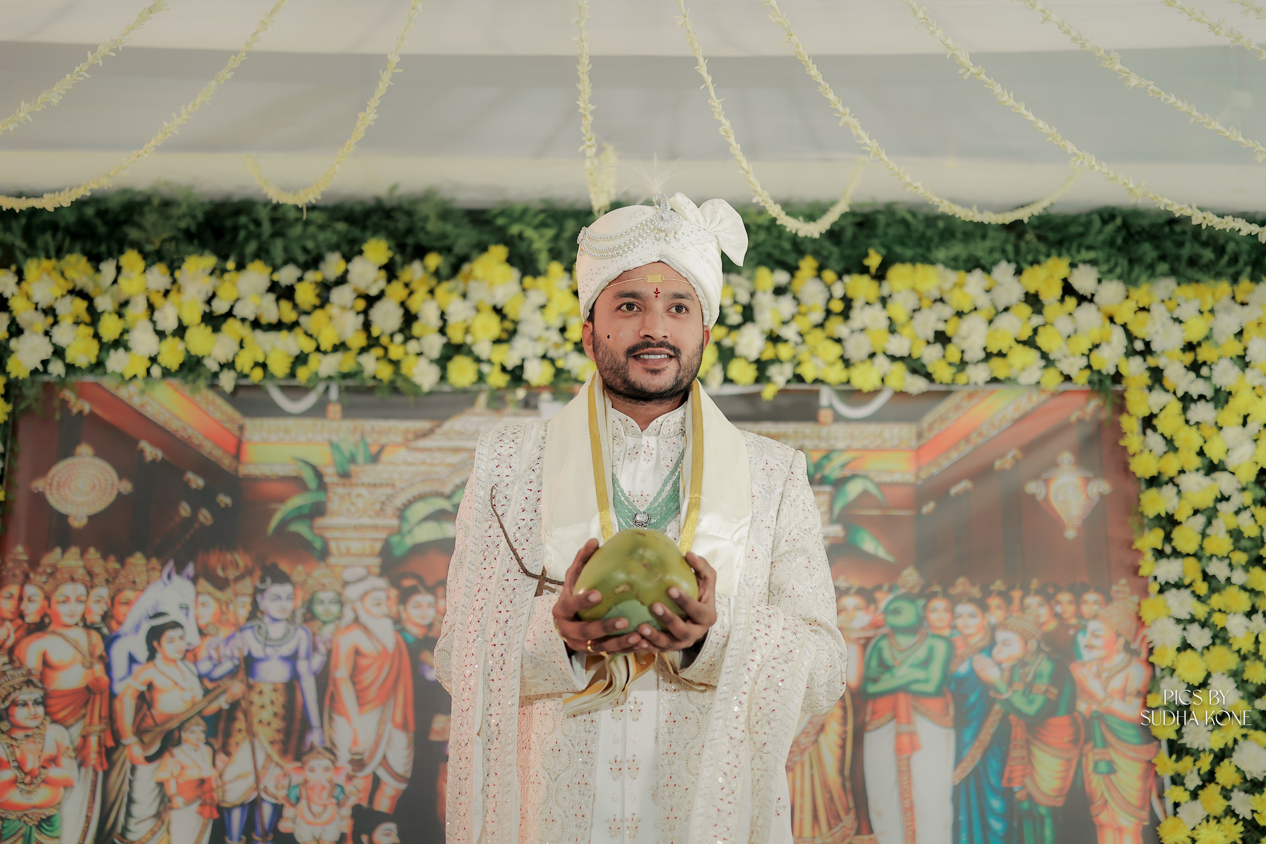PRAVALIKA-VINEETH. PIC BY SUDHAKONE
