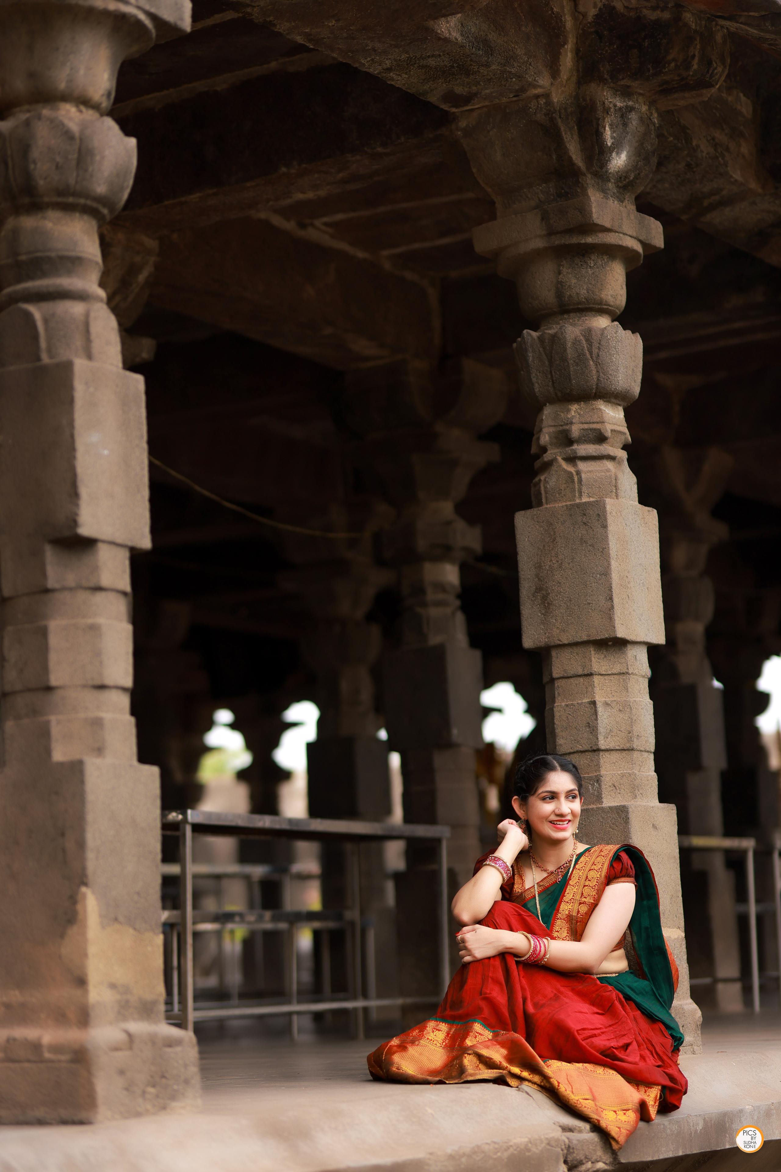 ANUPAM-RADHIKA. PIC BY SUDHAKONE