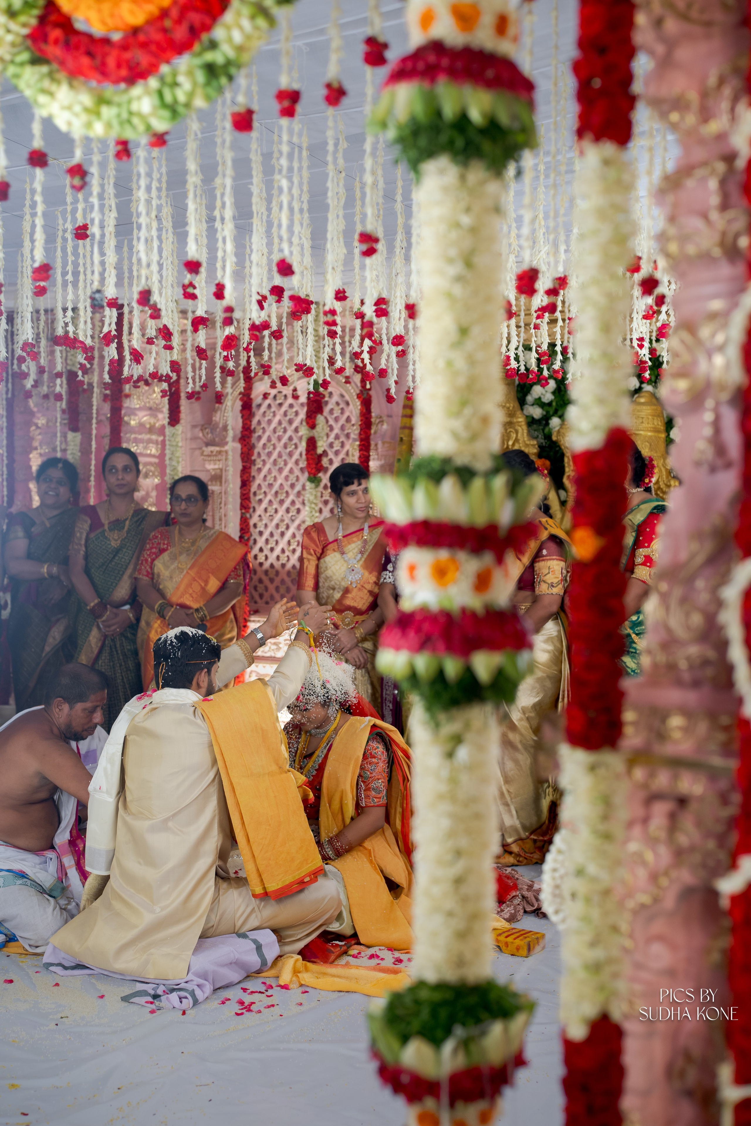 LASYA — NANDU WEDDING PICS. PIC BY SUDHAKONE