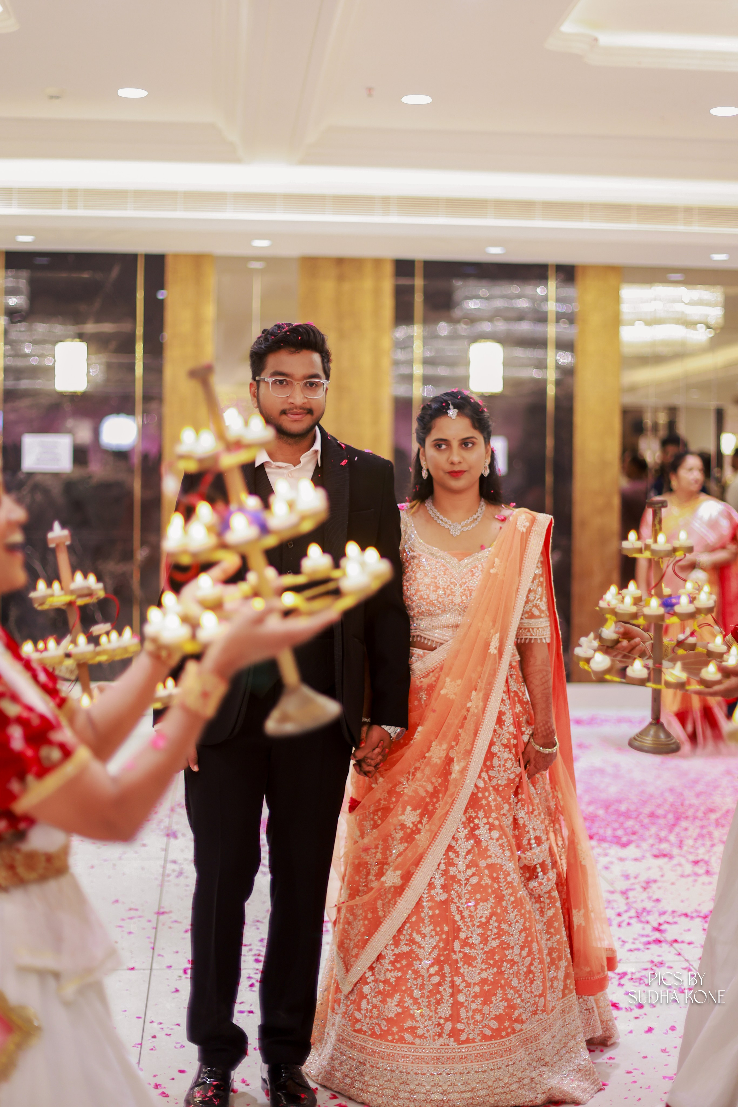ARAVIND & ANANYA RECEPTION. PIC BY SUDHAKONE