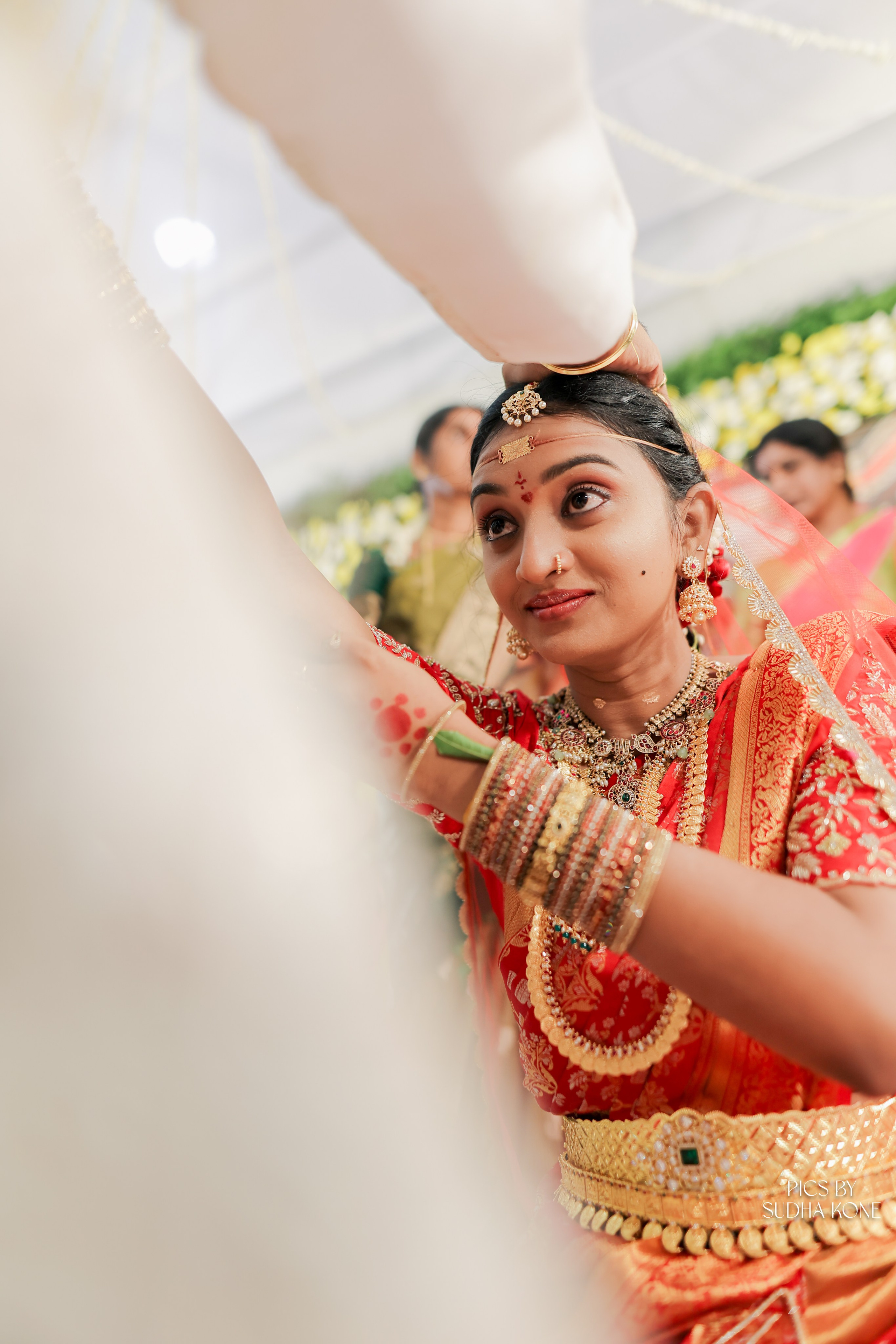 PRAVALIKA-VINEETH. PIC BY SUDHAKONE