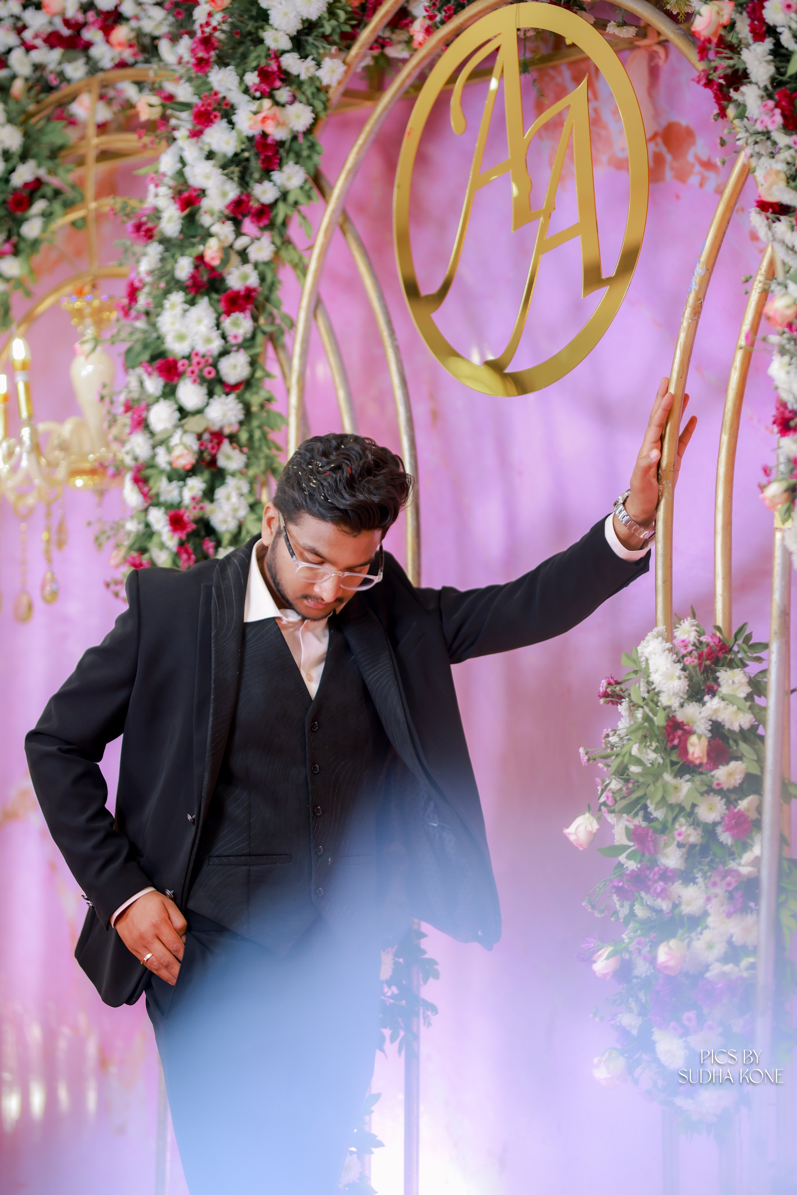 ARAVIND & ANANYA RECEPTION. PIC BY SUDHAKONE