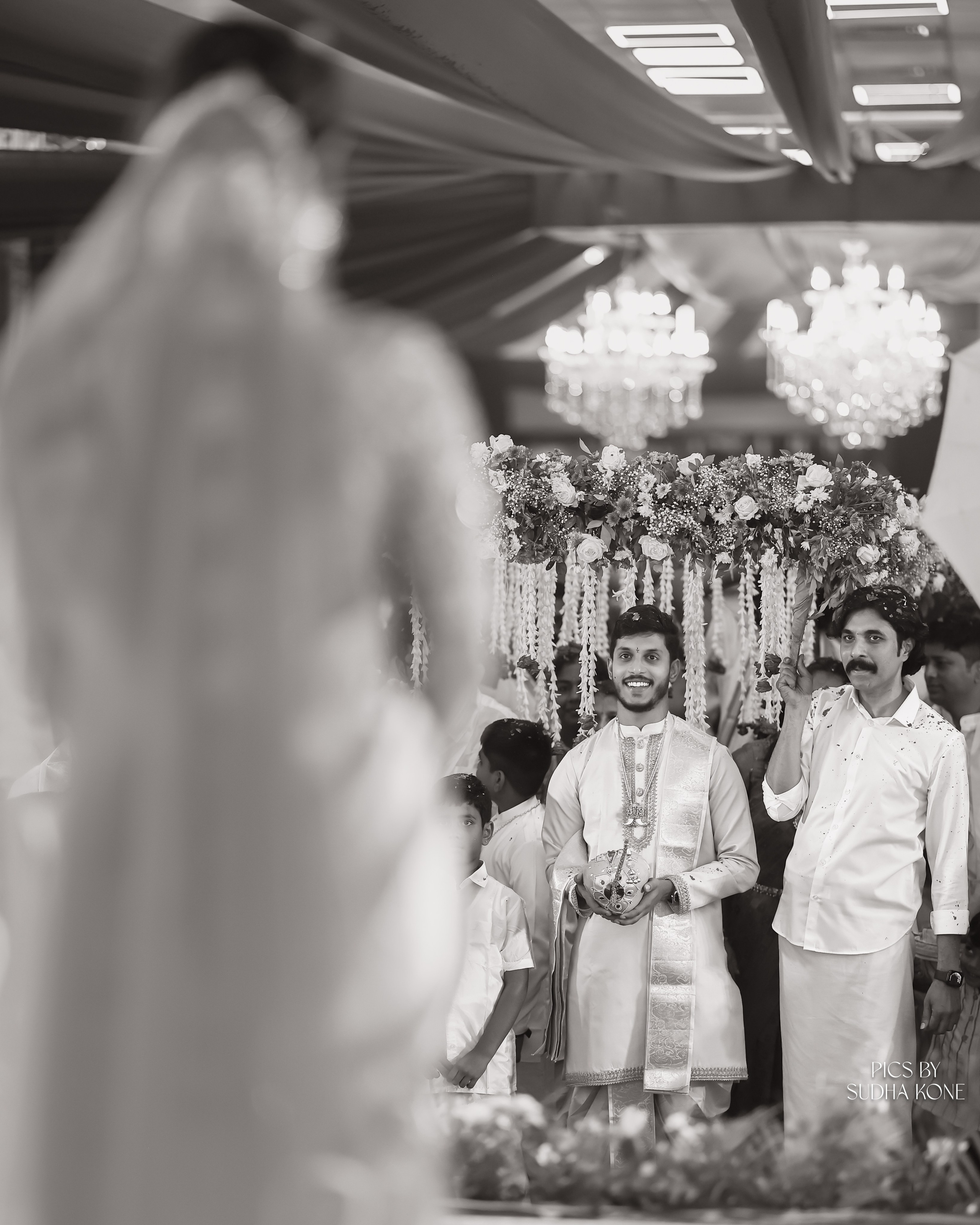 LASYA — NANDU WEDDING PICS. PIC BY SUDHAKONE
