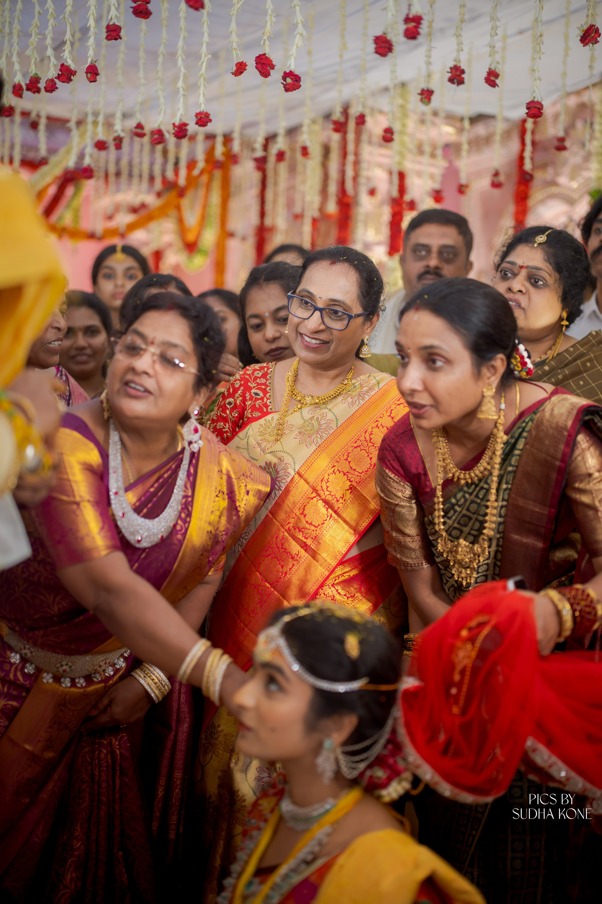 LASYA — NANDU WEDDING PICS. PIC BY SUDHAKONE