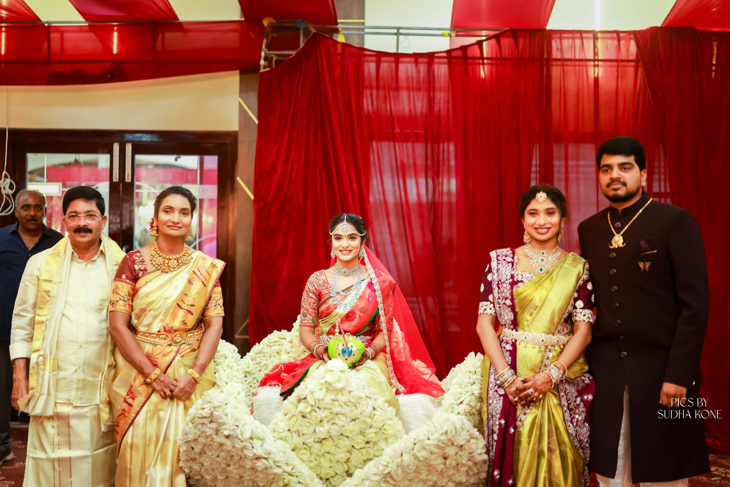 LASYA — NANDU WEDDING PICS. PIC BY SUDHAKONE