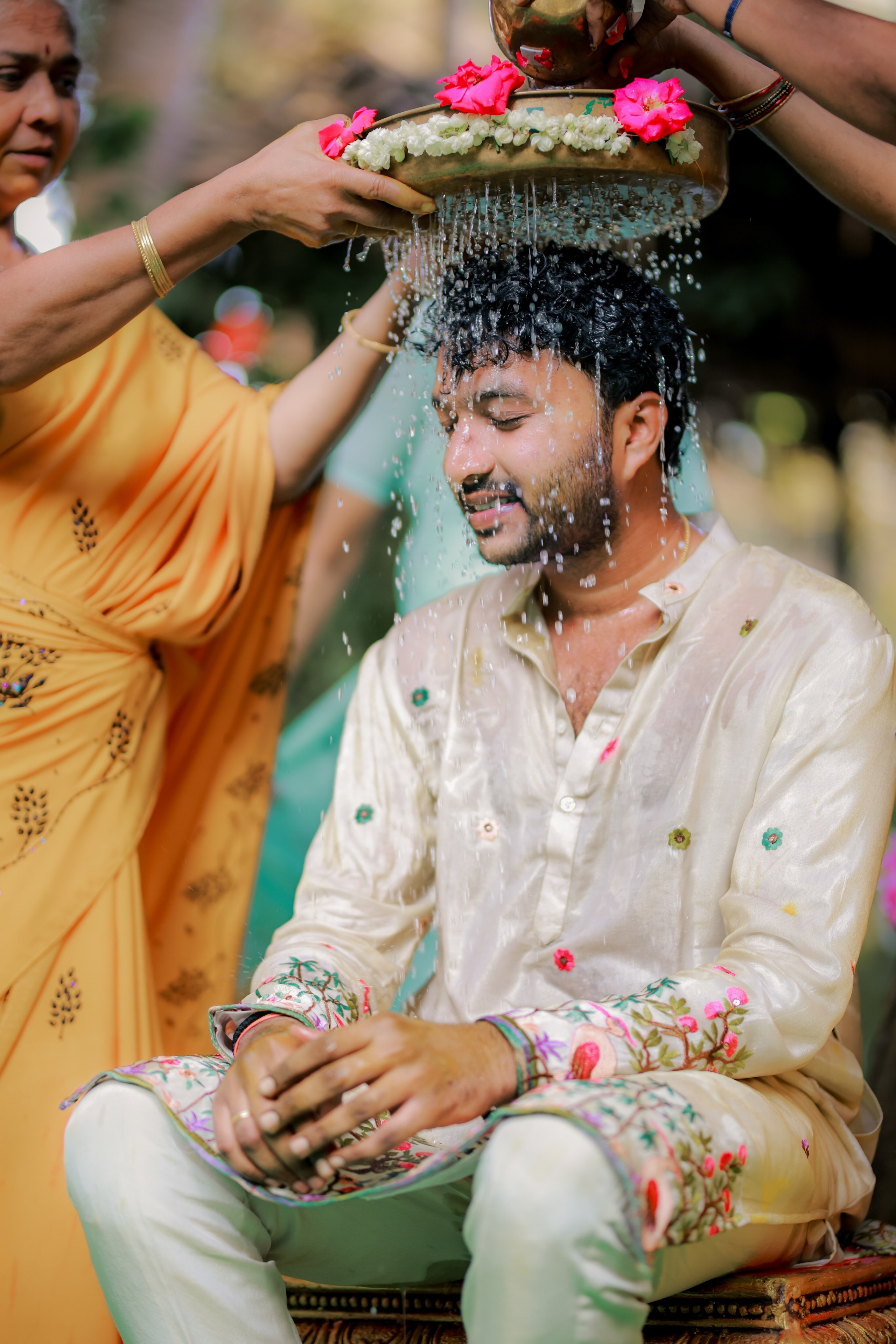 PRAVALIKA-VINEETH. PIC BY SUDHAKONE
