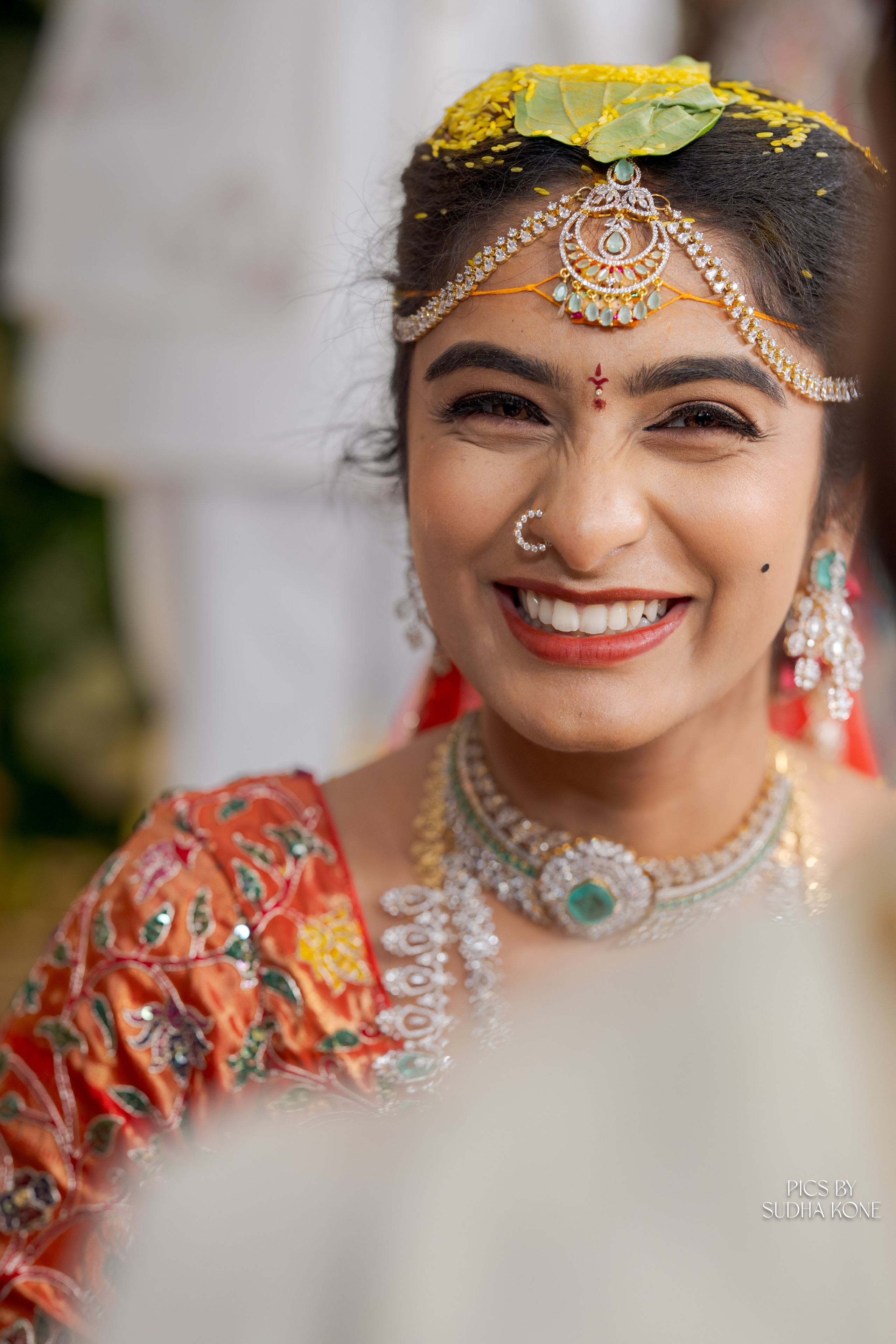 LASYA — NANDU WEDDING PICS. PIC BY SUDHAKONE