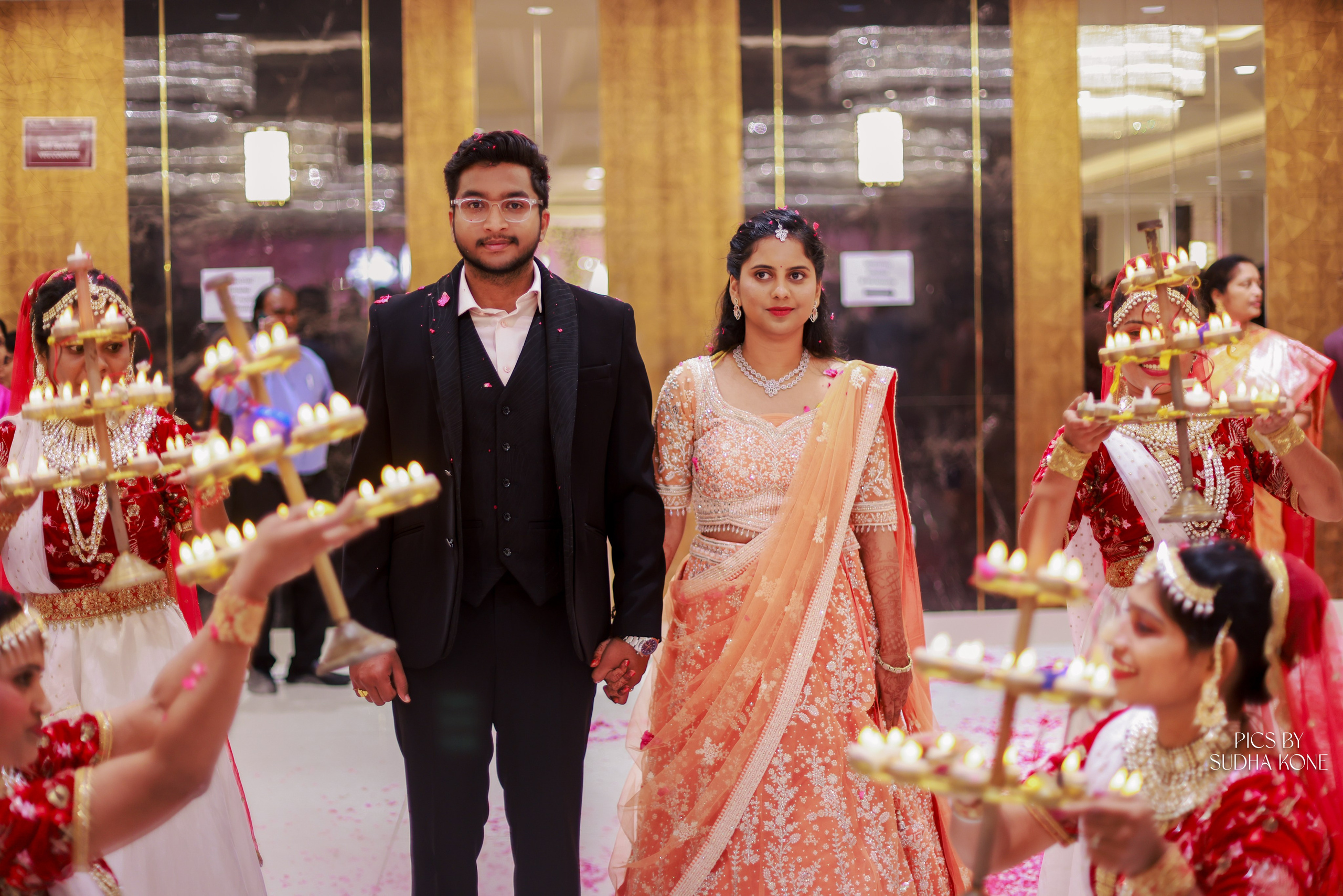 ARAVIND & ANANYA RECEPTION. PIC BY SUDHAKONE