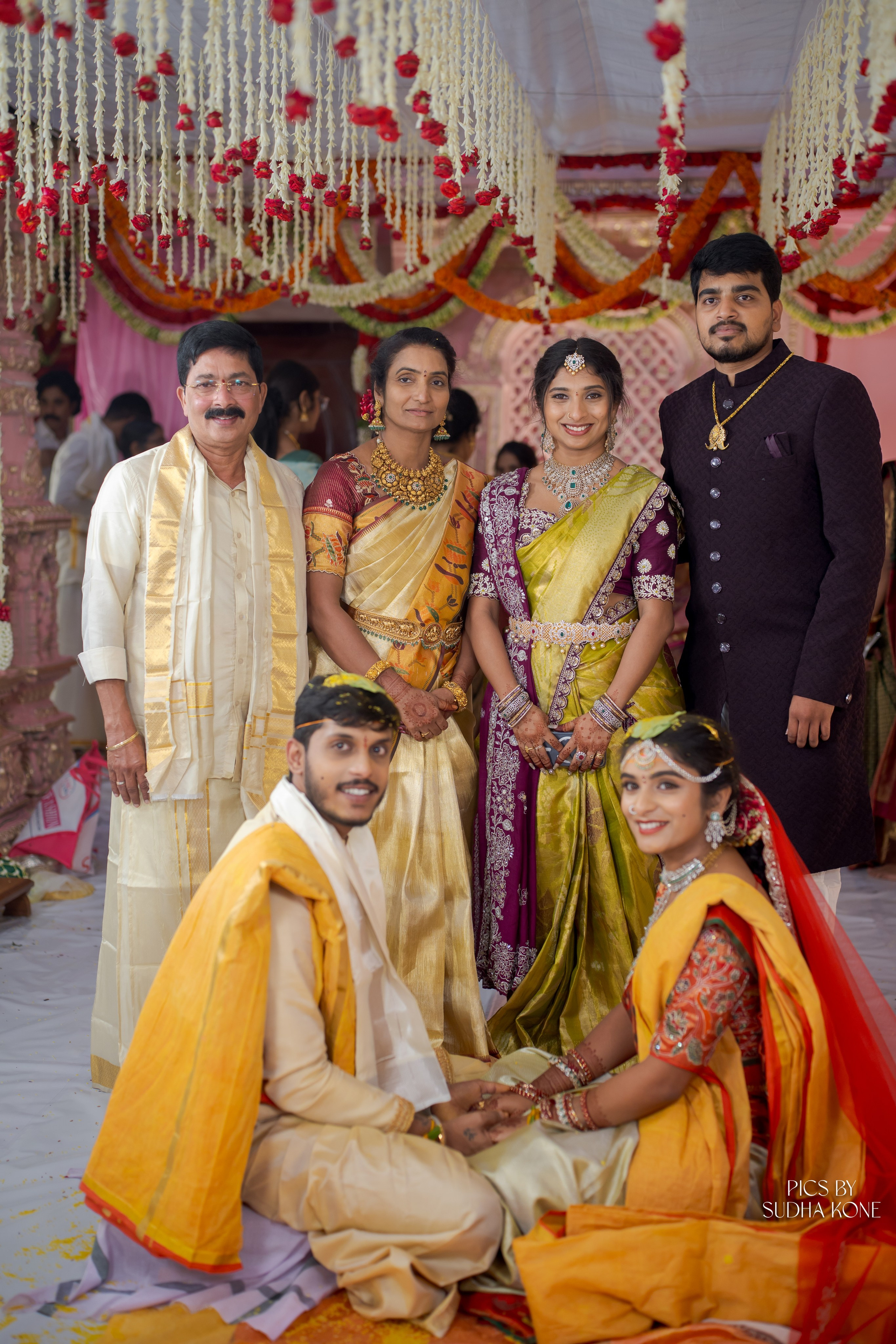 LASYA — NANDU WEDDING PICS. PIC BY SUDHAKONE