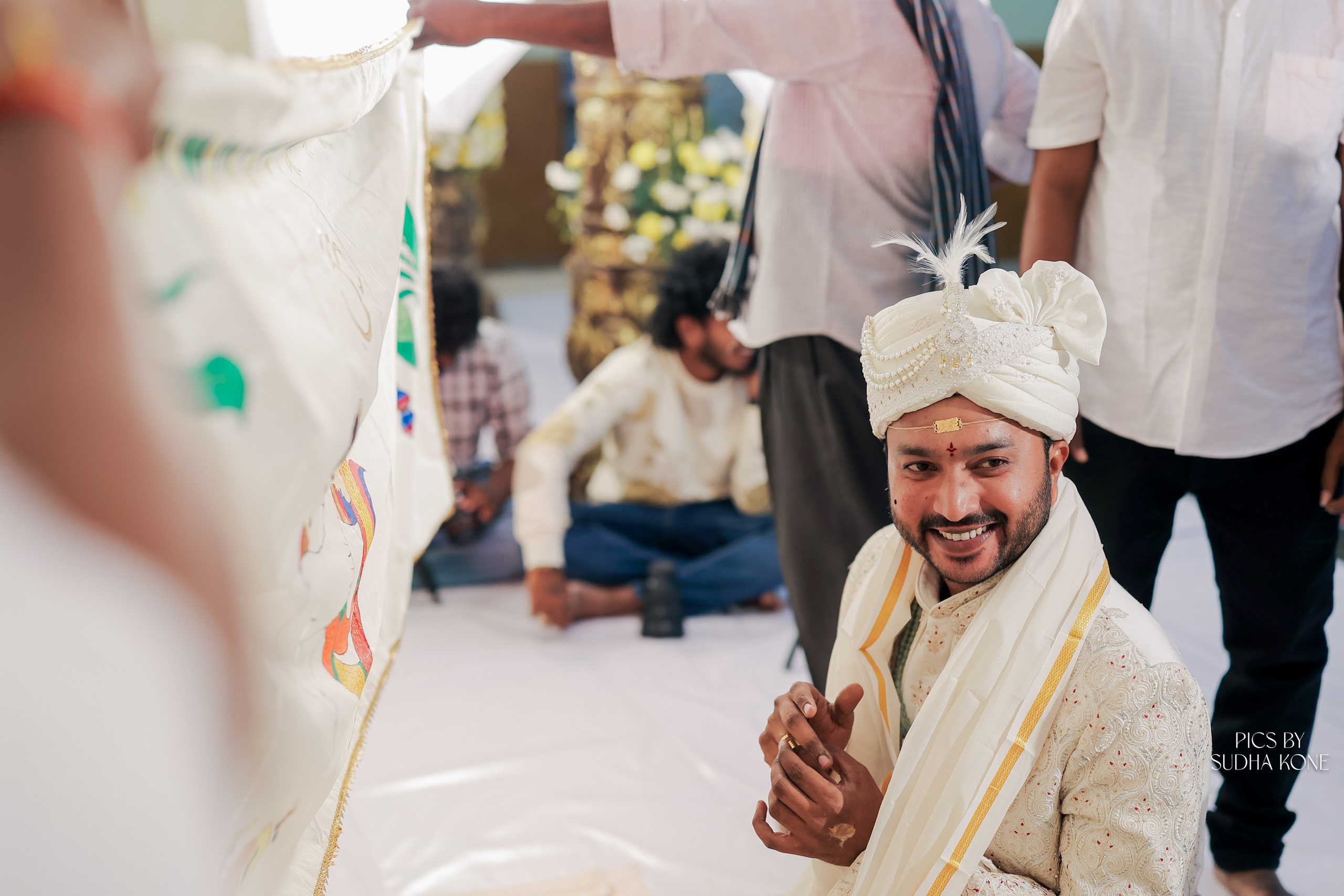 PRAVALIKA-VINEETH. PIC BY SUDHAKONE