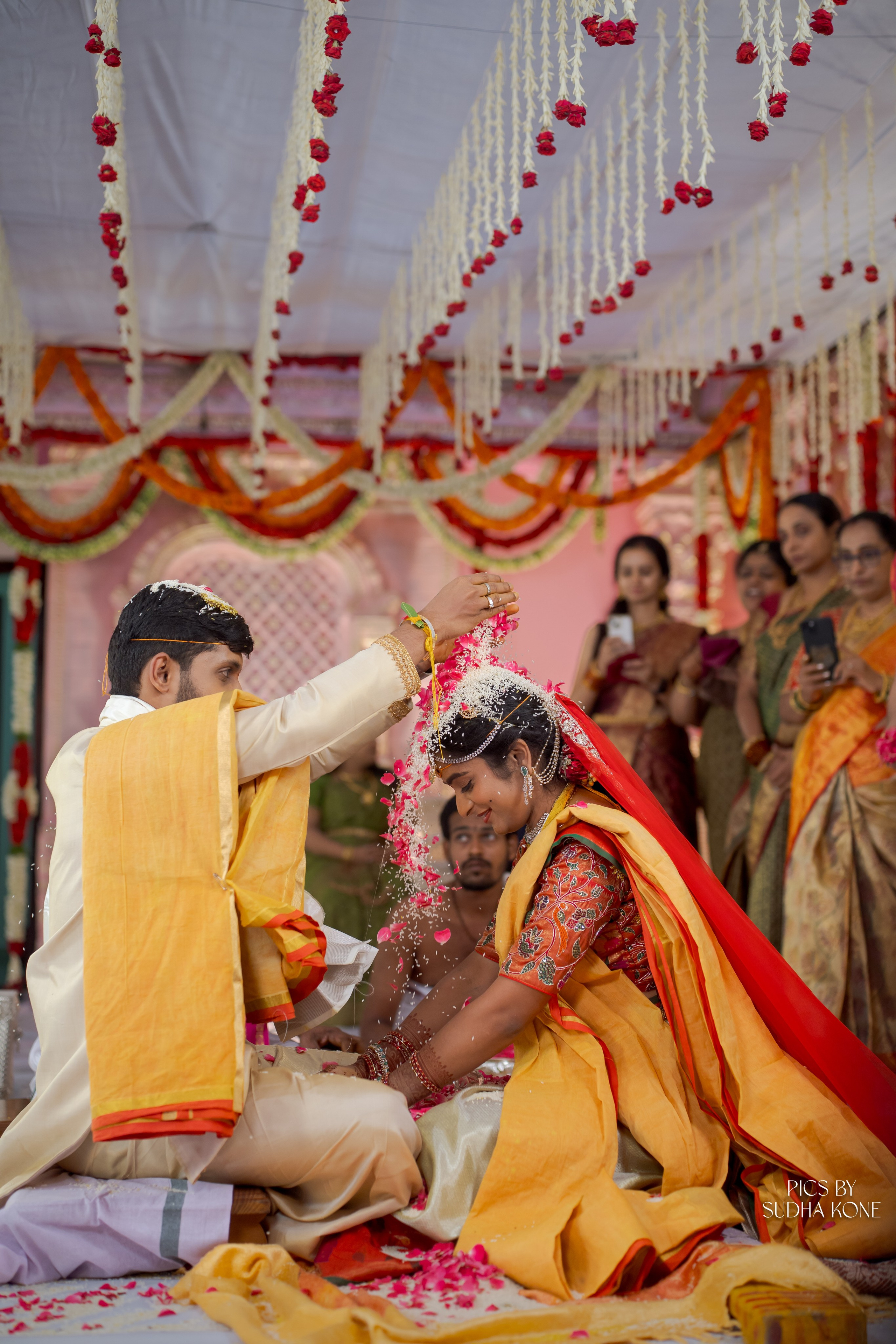 LASYA — NANDU WEDDING PICS. PIC BY SUDHAKONE