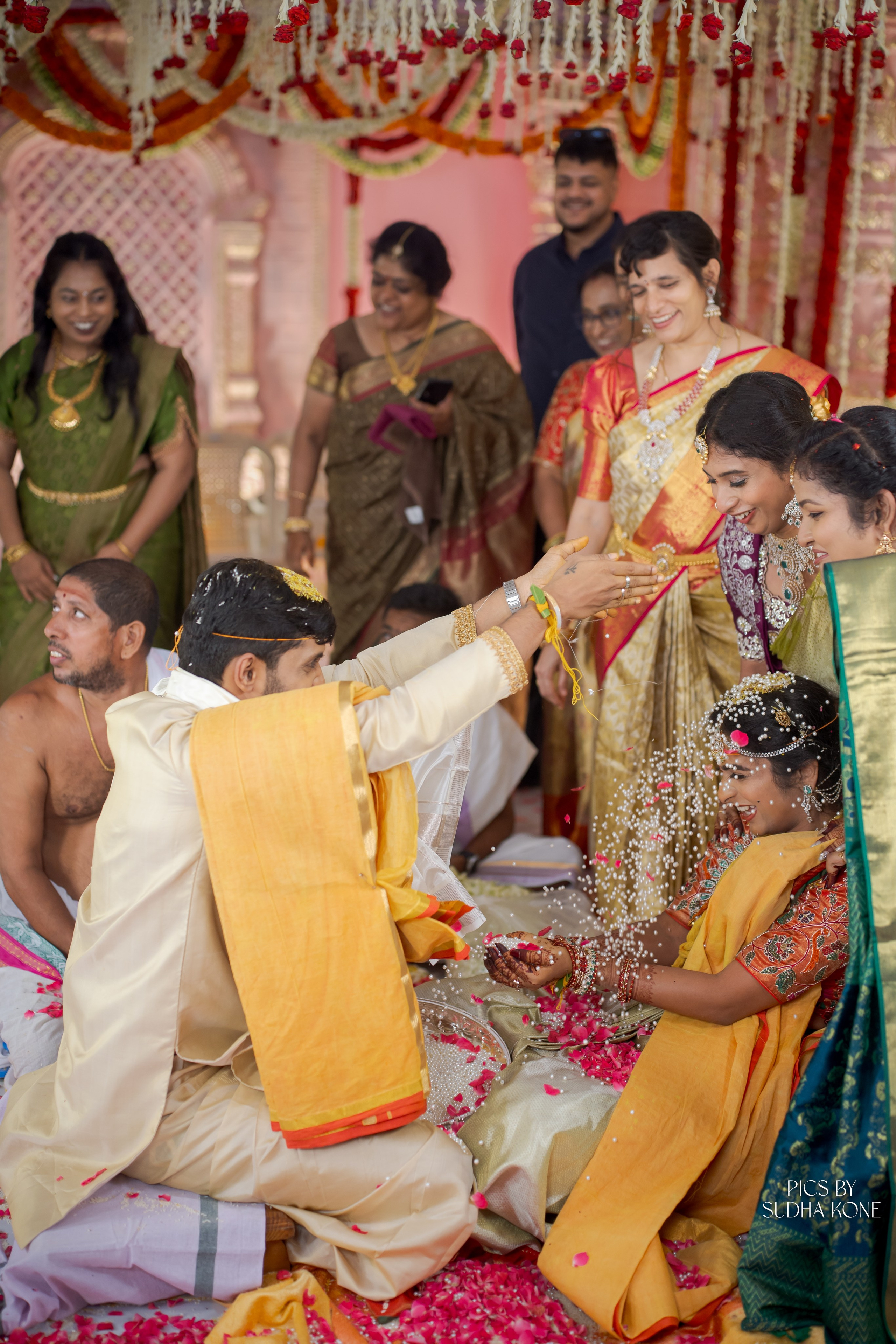 LASYA — NANDU WEDDING PICS. PIC BY SUDHAKONE