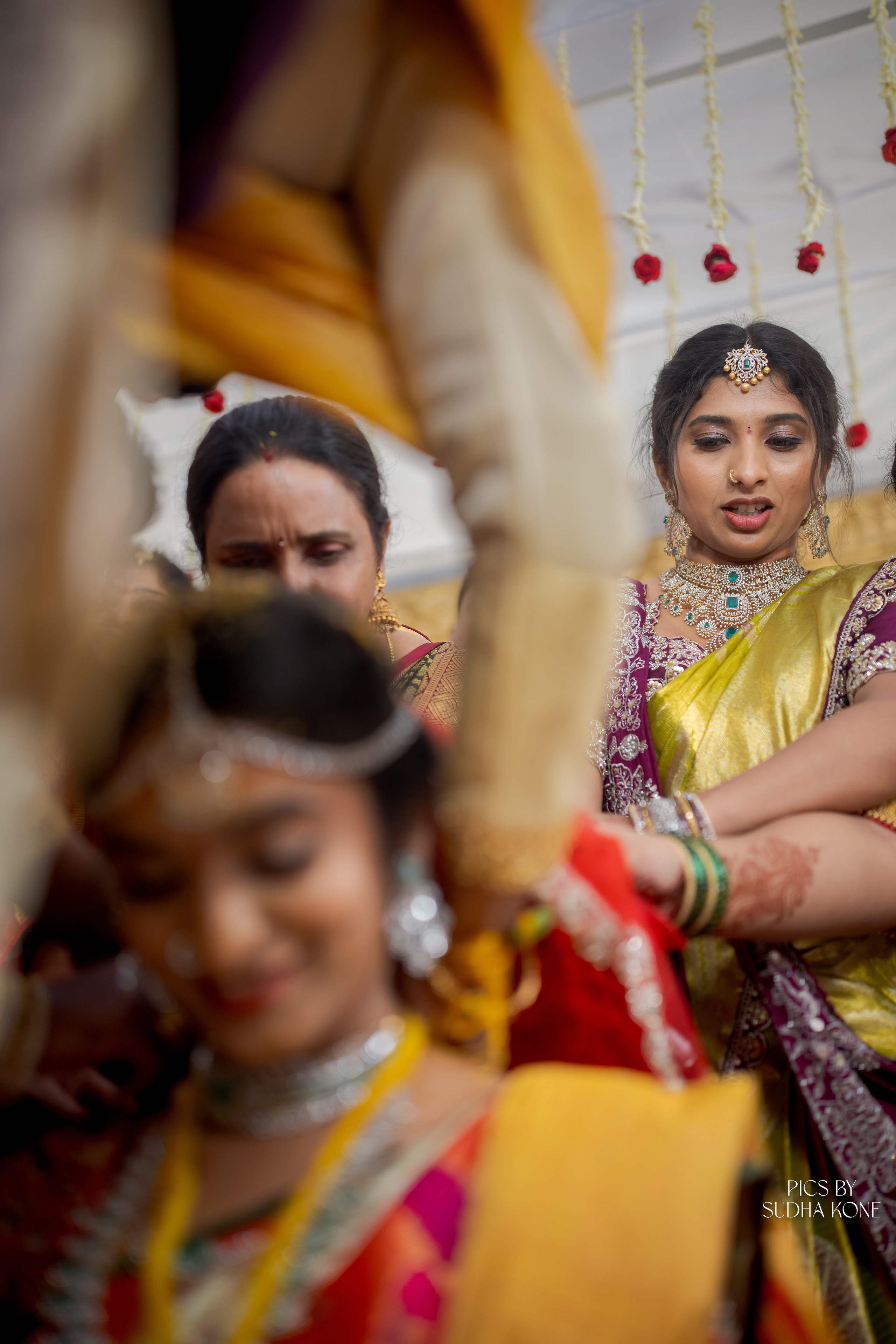 LASYA — NANDU WEDDING PICS. PIC BY SUDHAKONE