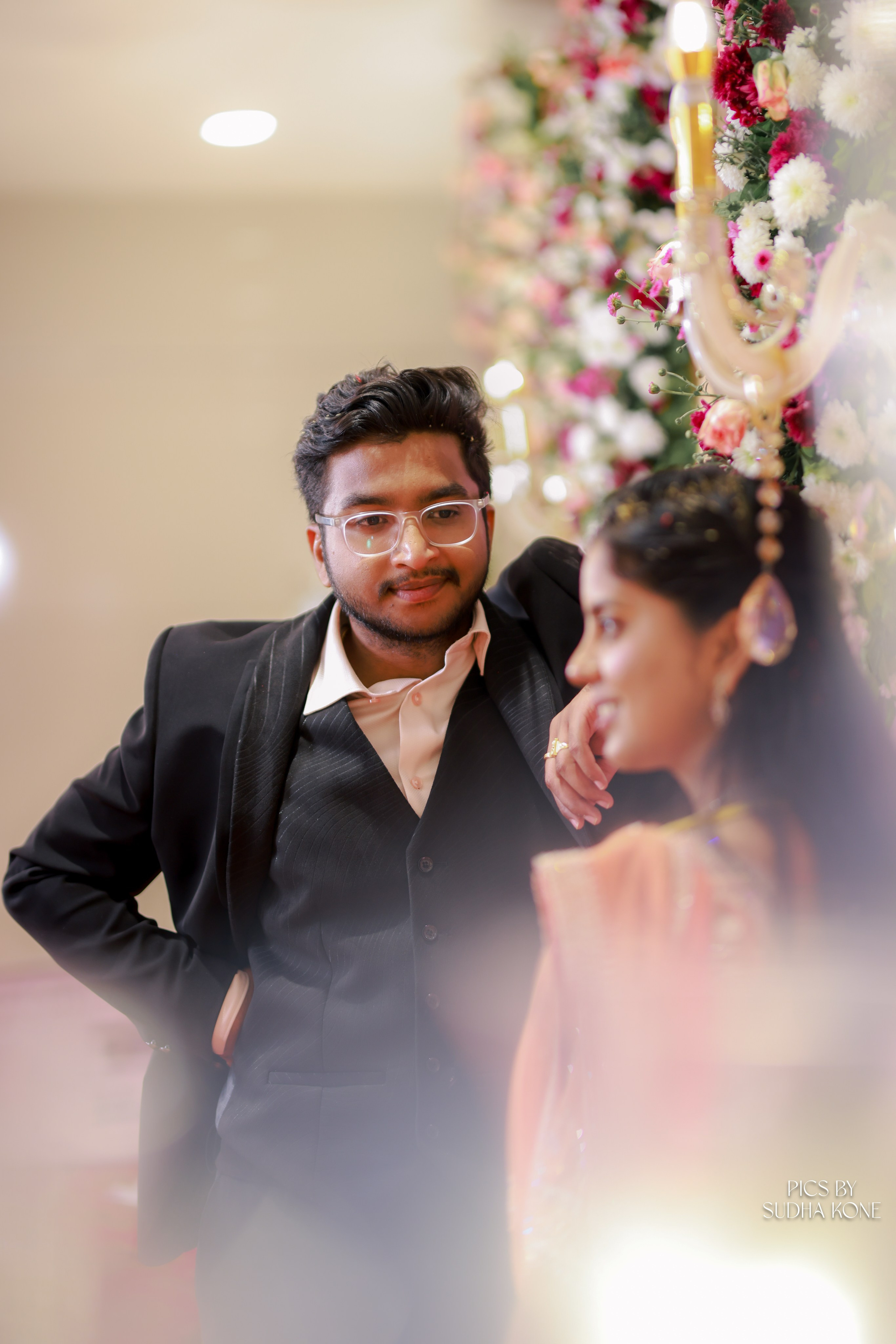 ARAVIND & ANANYA RECEPTION. PIC BY SUDHAKONE