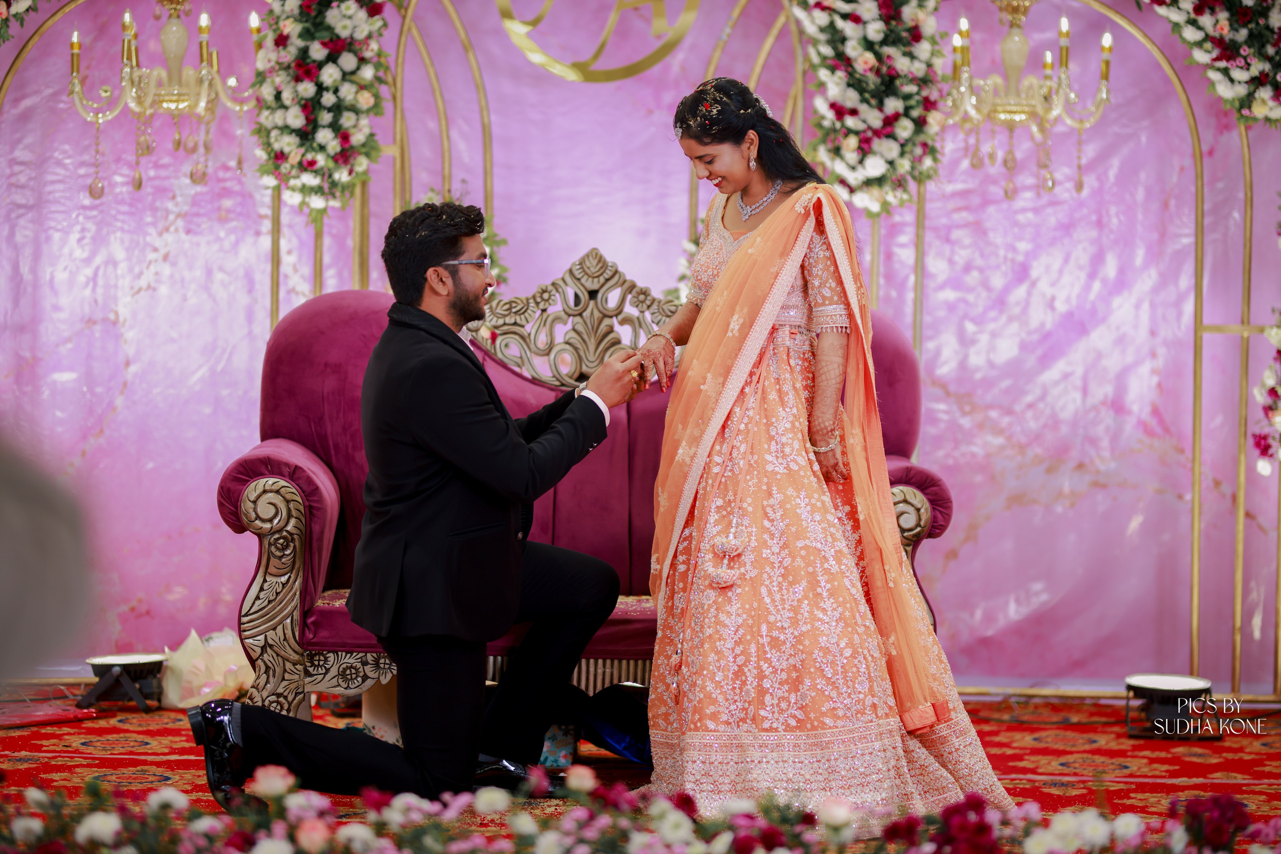 ARAVIND & ANANYA RECEPTION. PIC BY SUDHAKONE